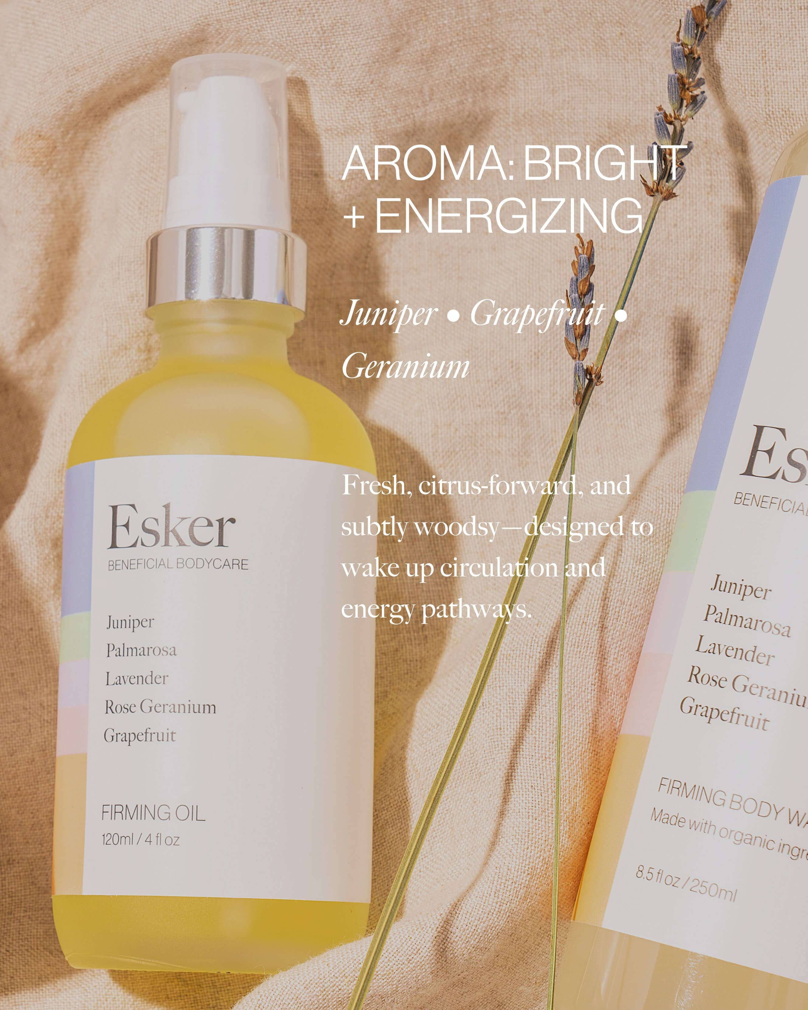 Esker Beauty Firming Body Oil Juniper