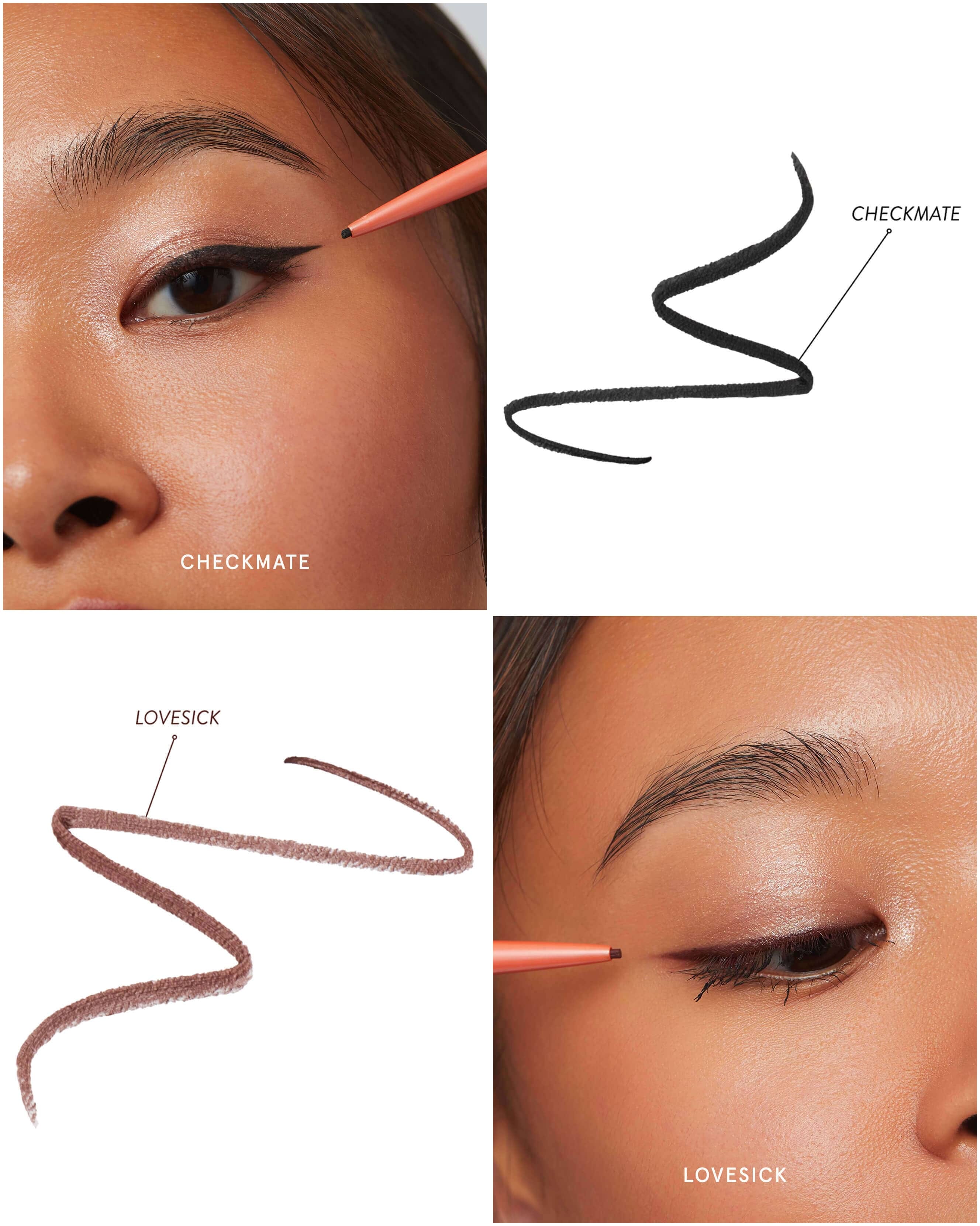 SOSHE Beauty Waterproof Precision Eyeliner Duo - The Classics
