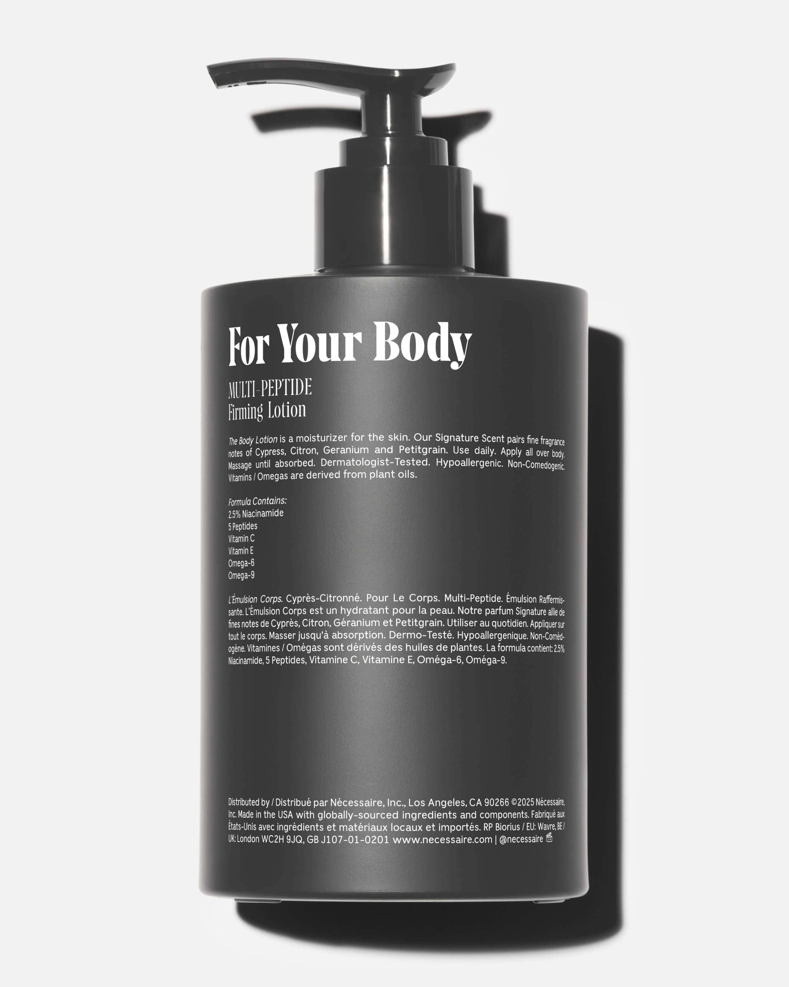 Nécessaire The Body Lotion Cyprès - Citronné