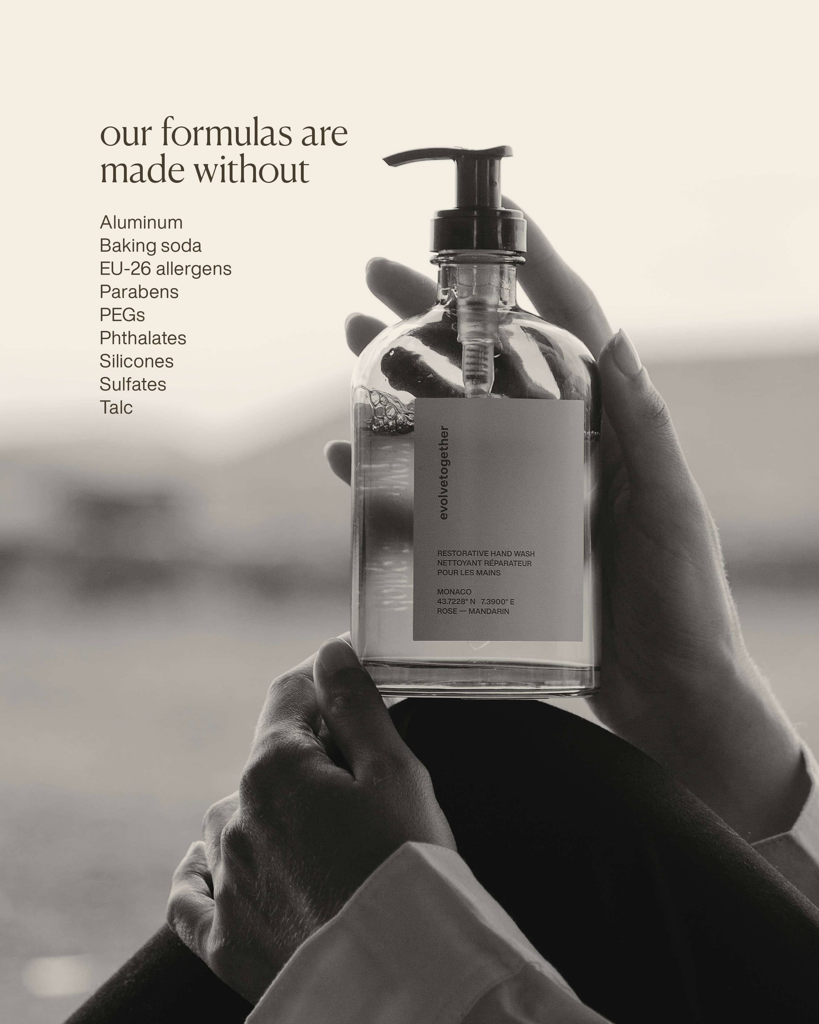 Evolvetogether monaco - restorative hand wash