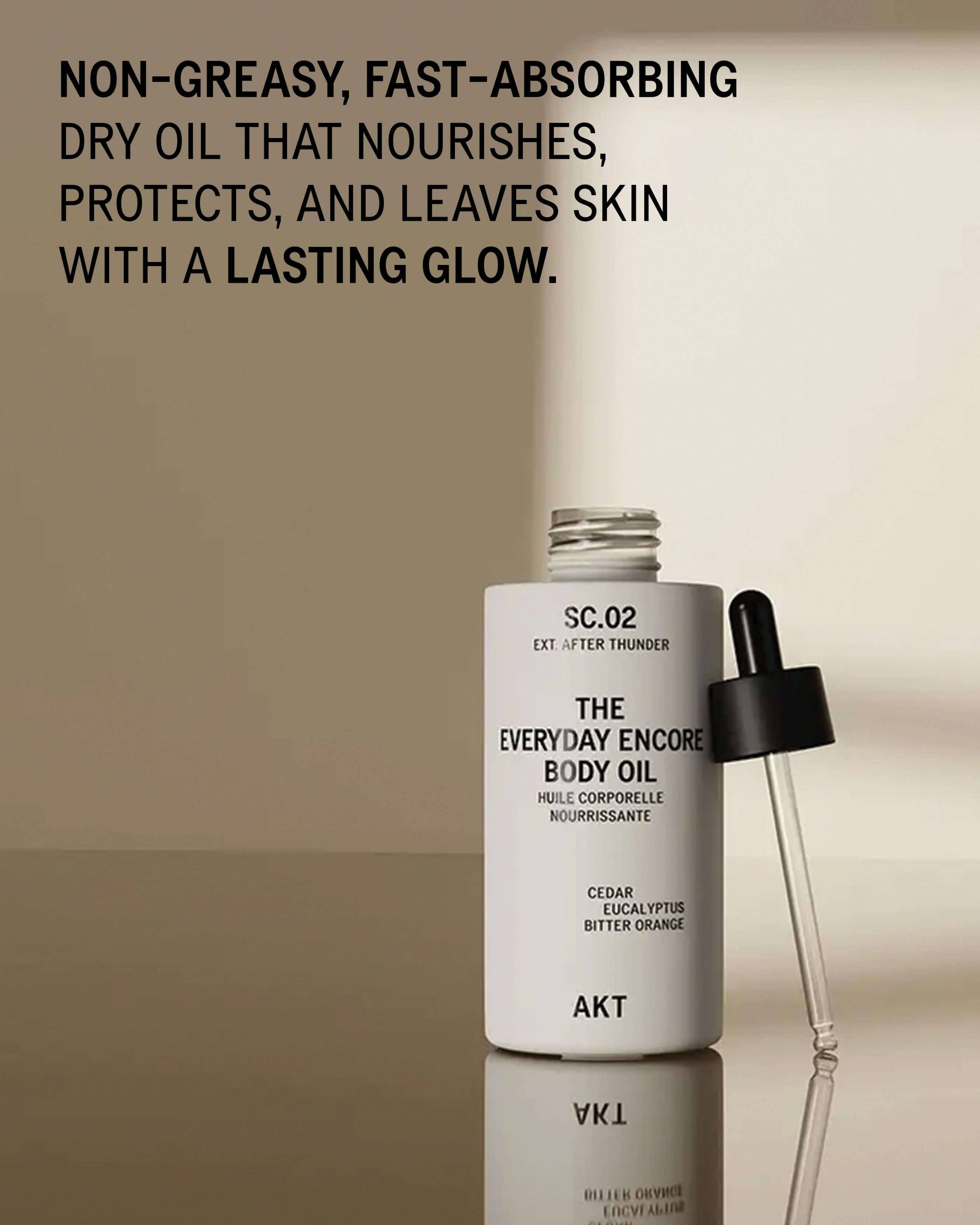 AKT The Everyday Encore Body Oil After Thunder