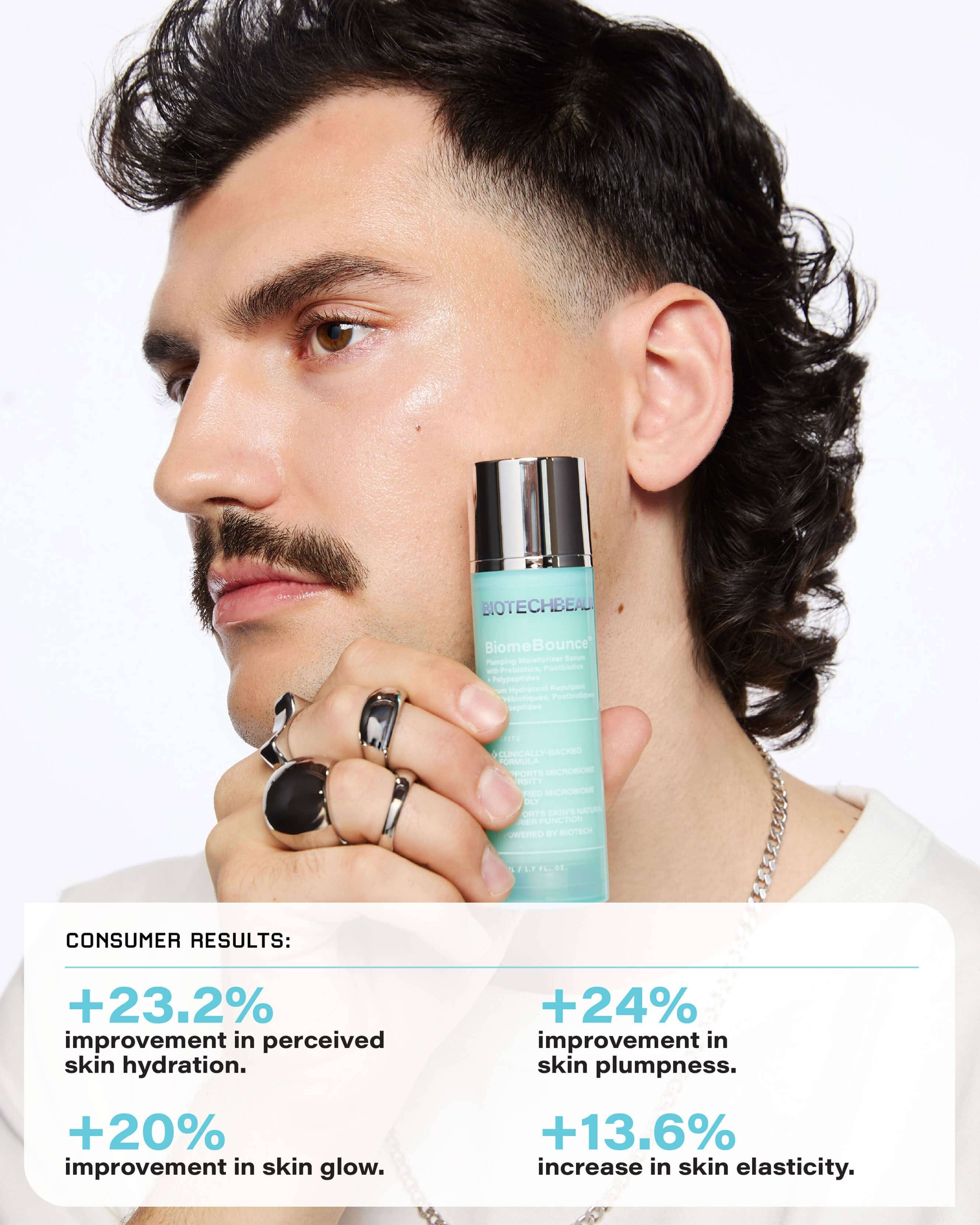 Biotechbeauty BiomeBounce® Plumping Moisturizer Serum