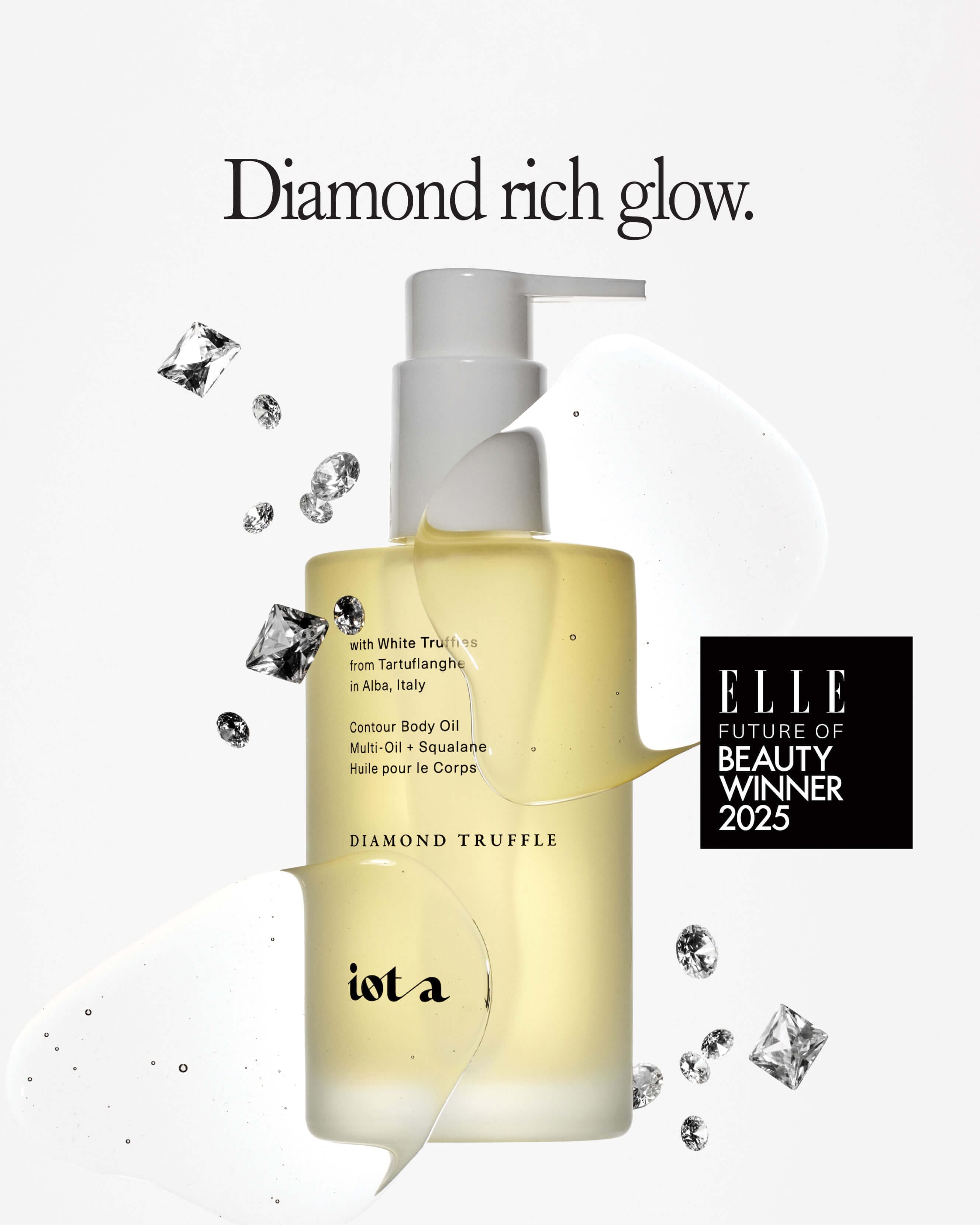 Iota Diamond Truffle Contour Body Oil