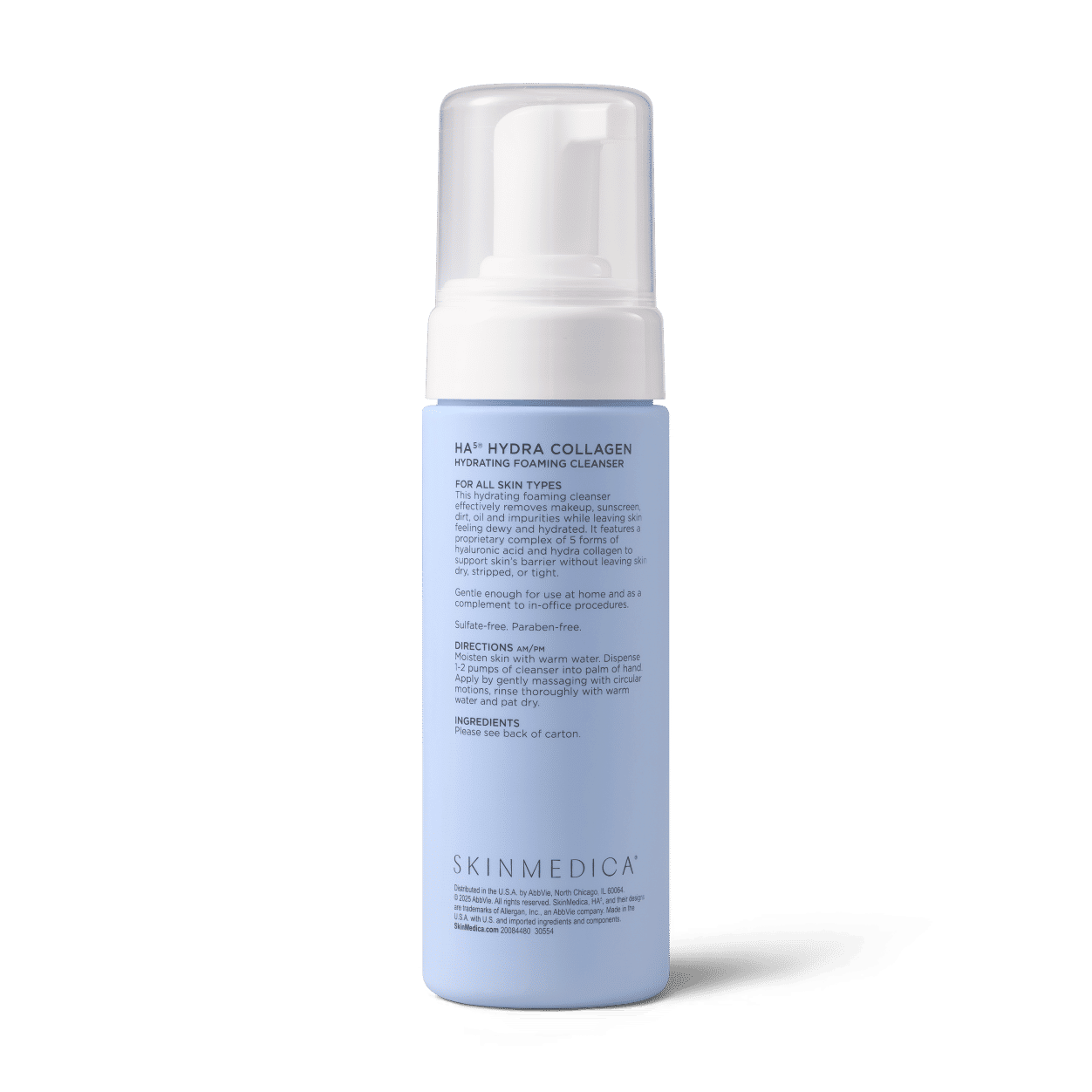 Skinmedica HA5 Hydra Collagen Foaming Cleanser with Vegan Collagen