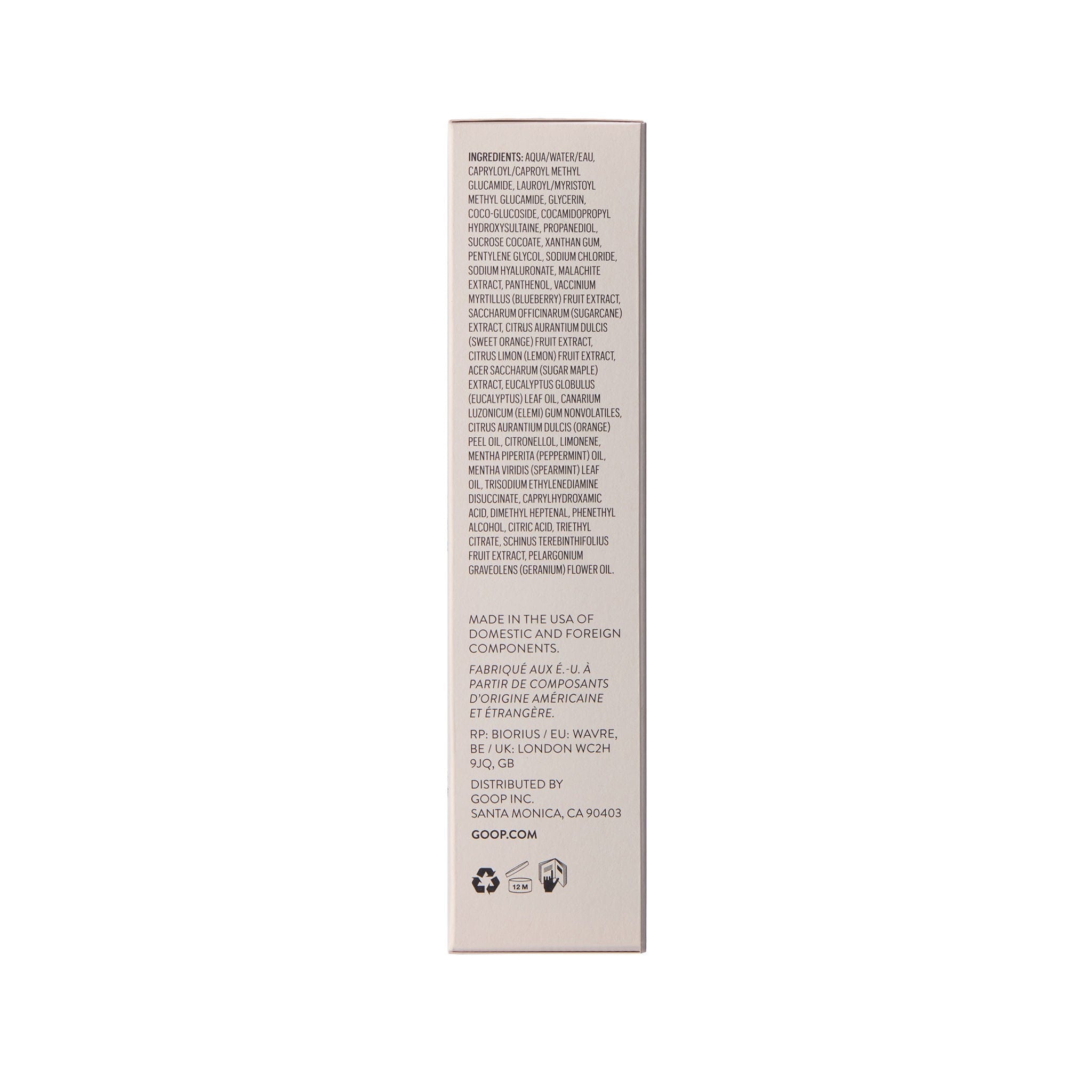 Goop Beauty Daily Detox Foaming Cleanser