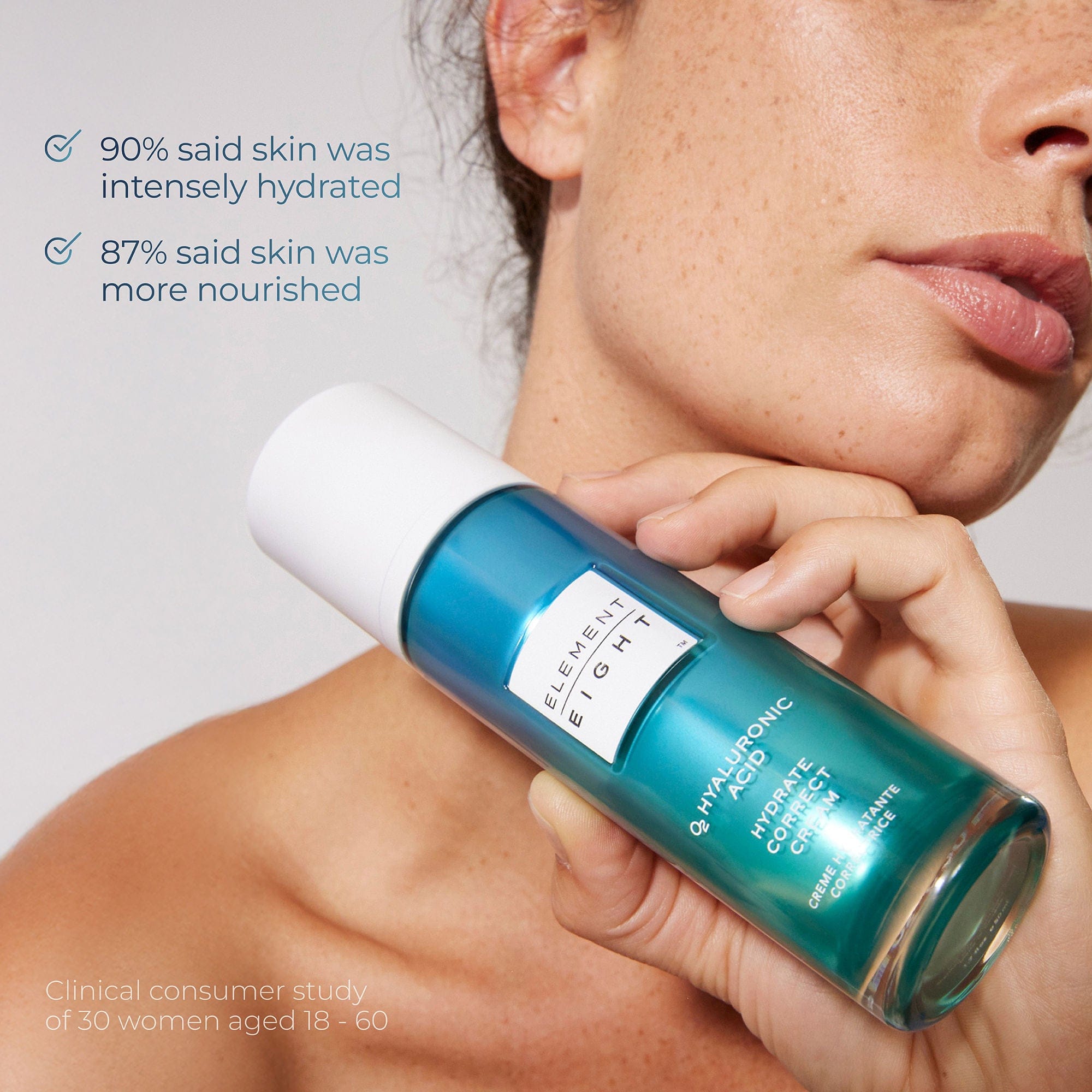 Element Eight O2 Hyaluronic Acid Hydrate Correct Moisturizer for Dry Skin