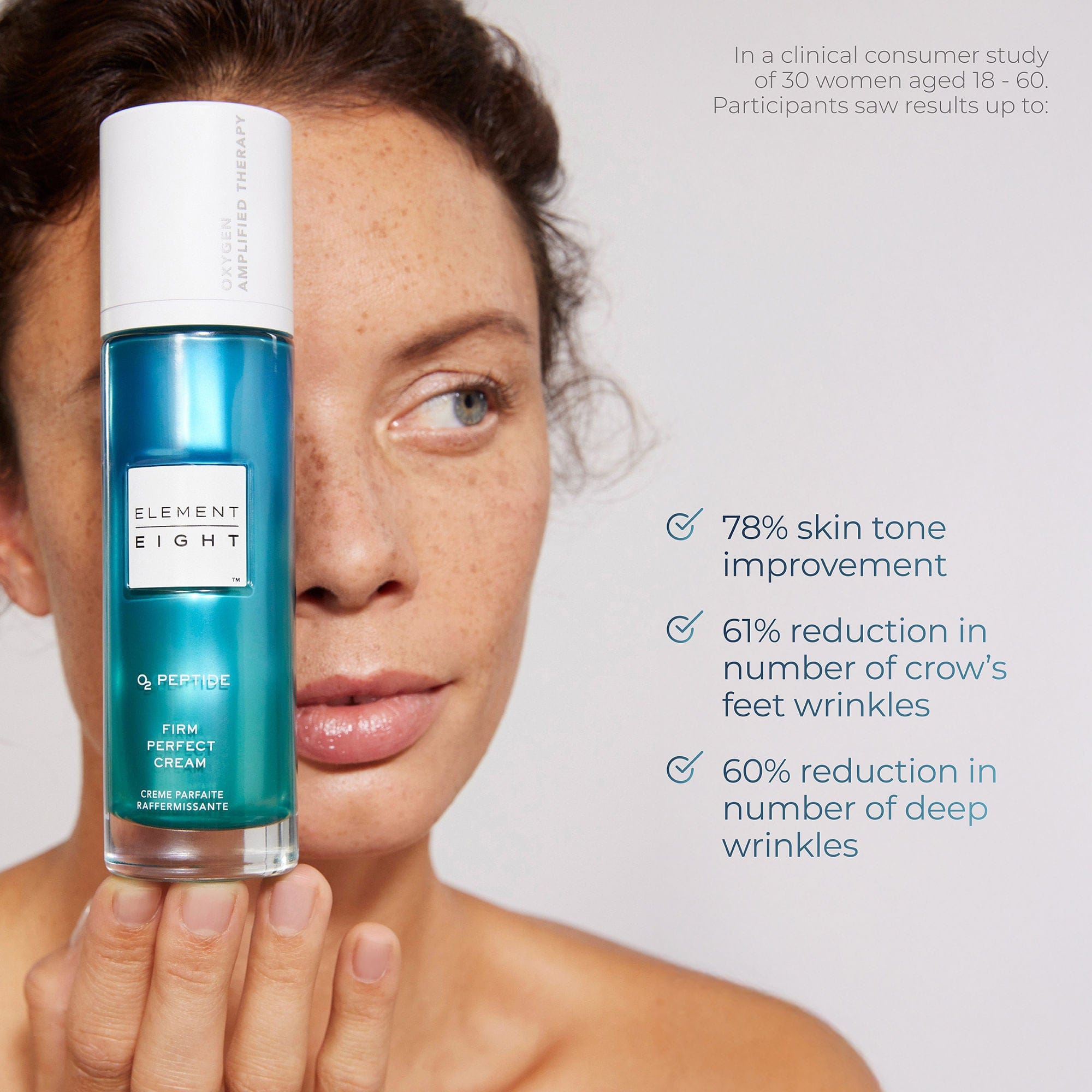 Element Eight O2 Peptide Firm Perfect Moisturizer for Wrinkles and Aging Skin