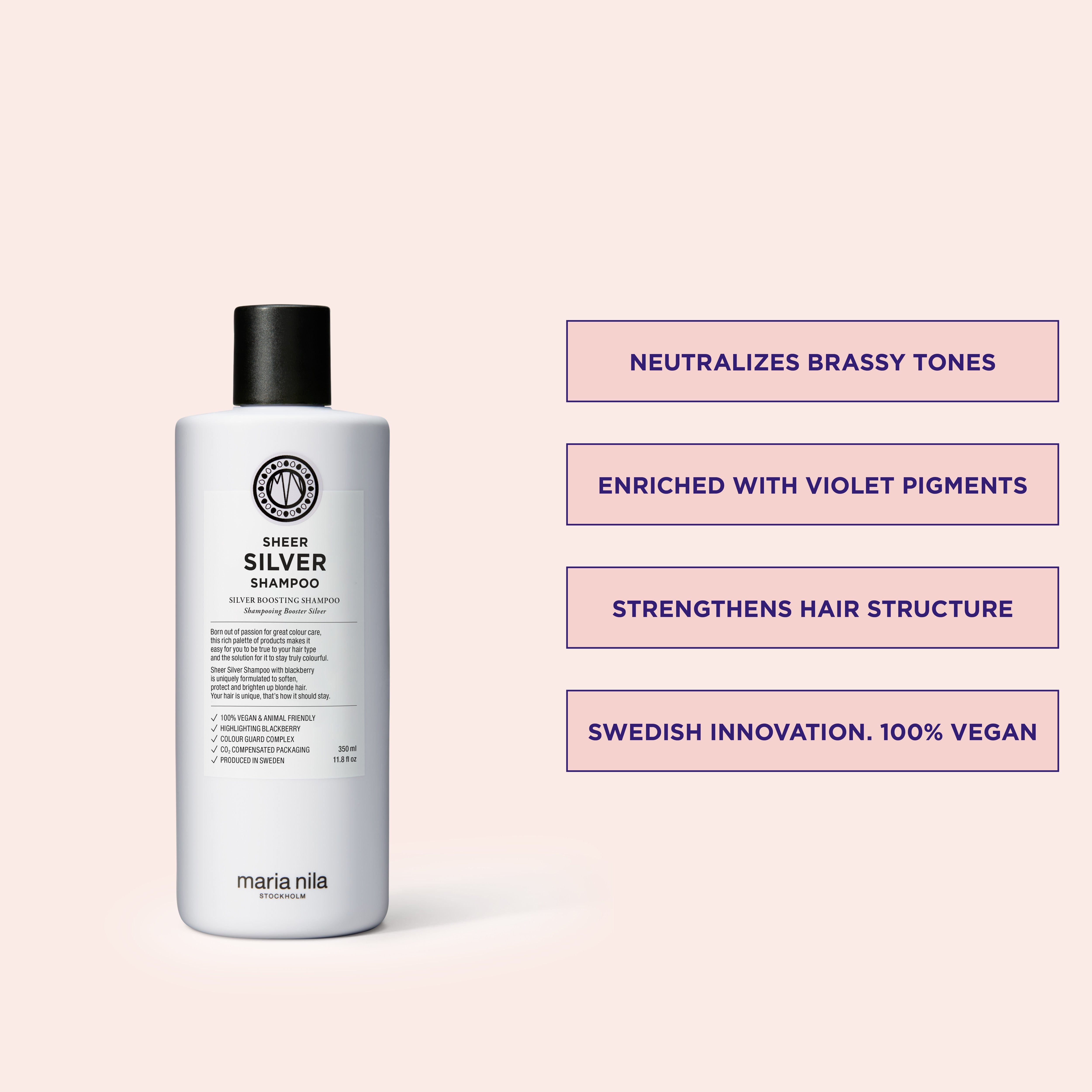 Maria Nila Sheer Silver Shampoo