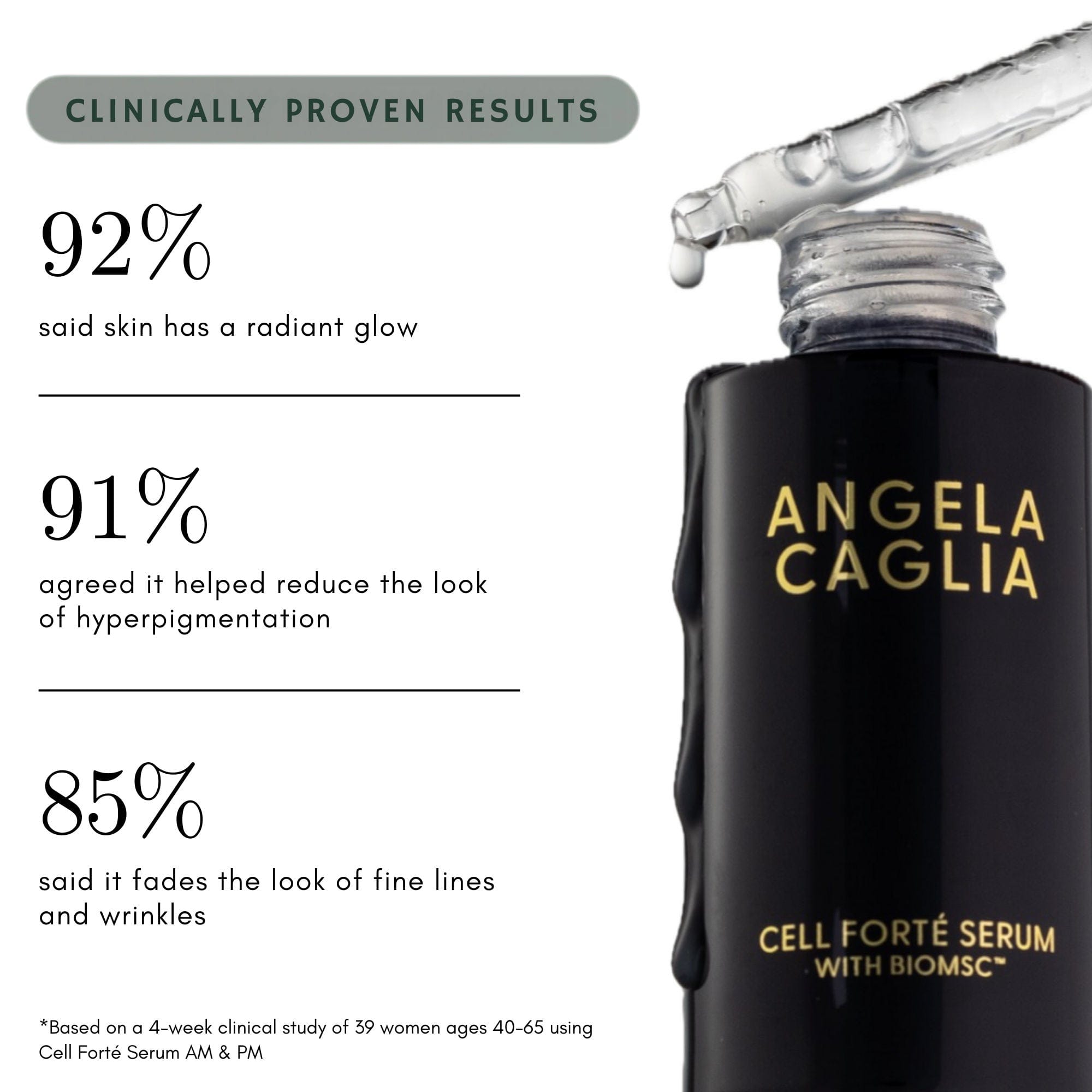 Angela Caglia Skincare Cell Forté Serum with BIOMSC™