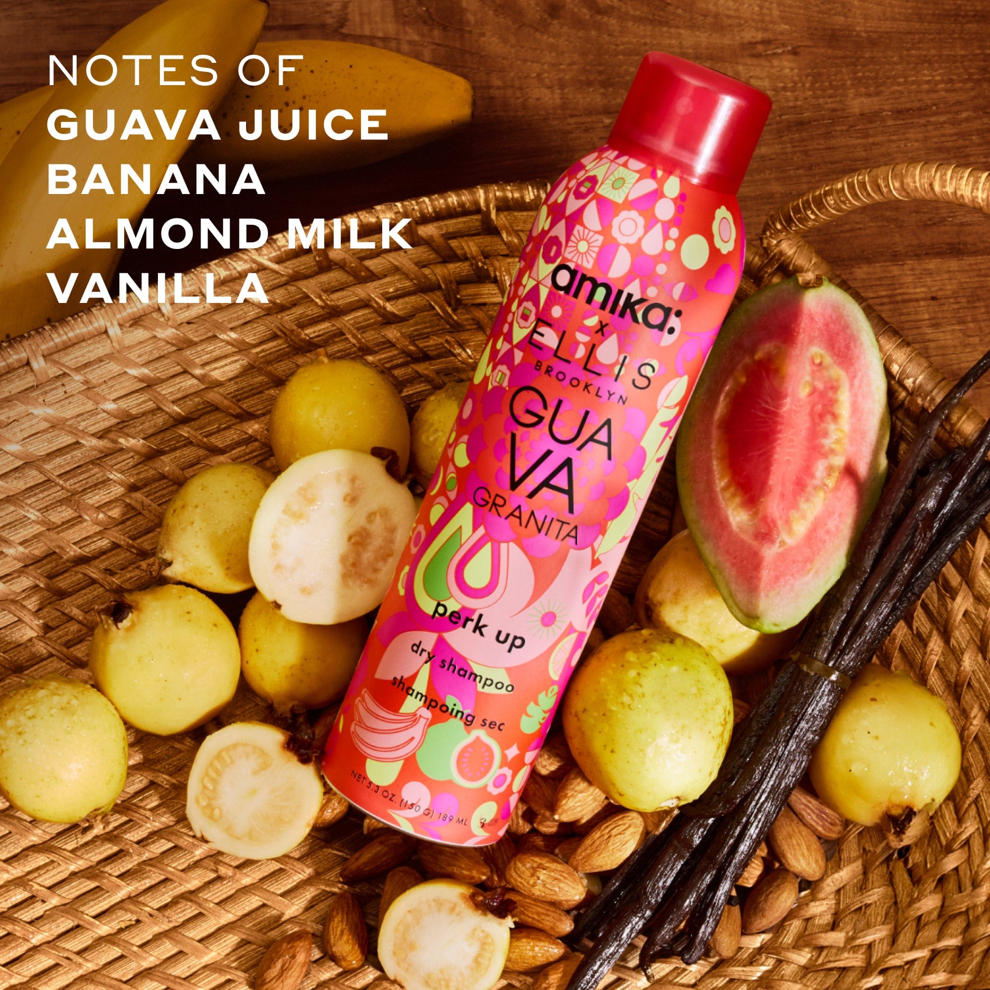 Ellis Brooklyn Amika x Ellis Brooklyn GUAVA GRANITA Perk Up Dry Shampoo