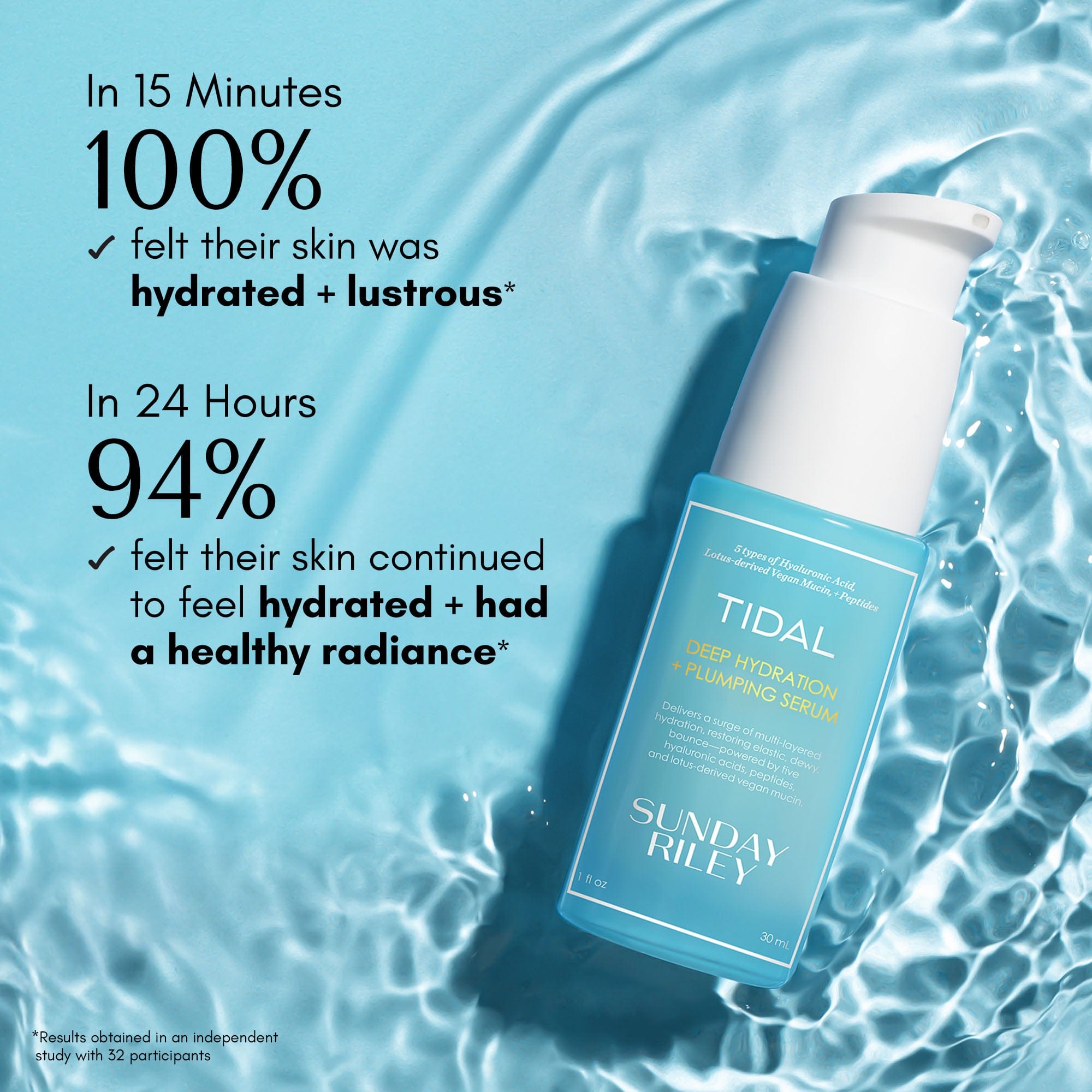 Sunday Riley Tidal Deep Hydration + Plumping Serum