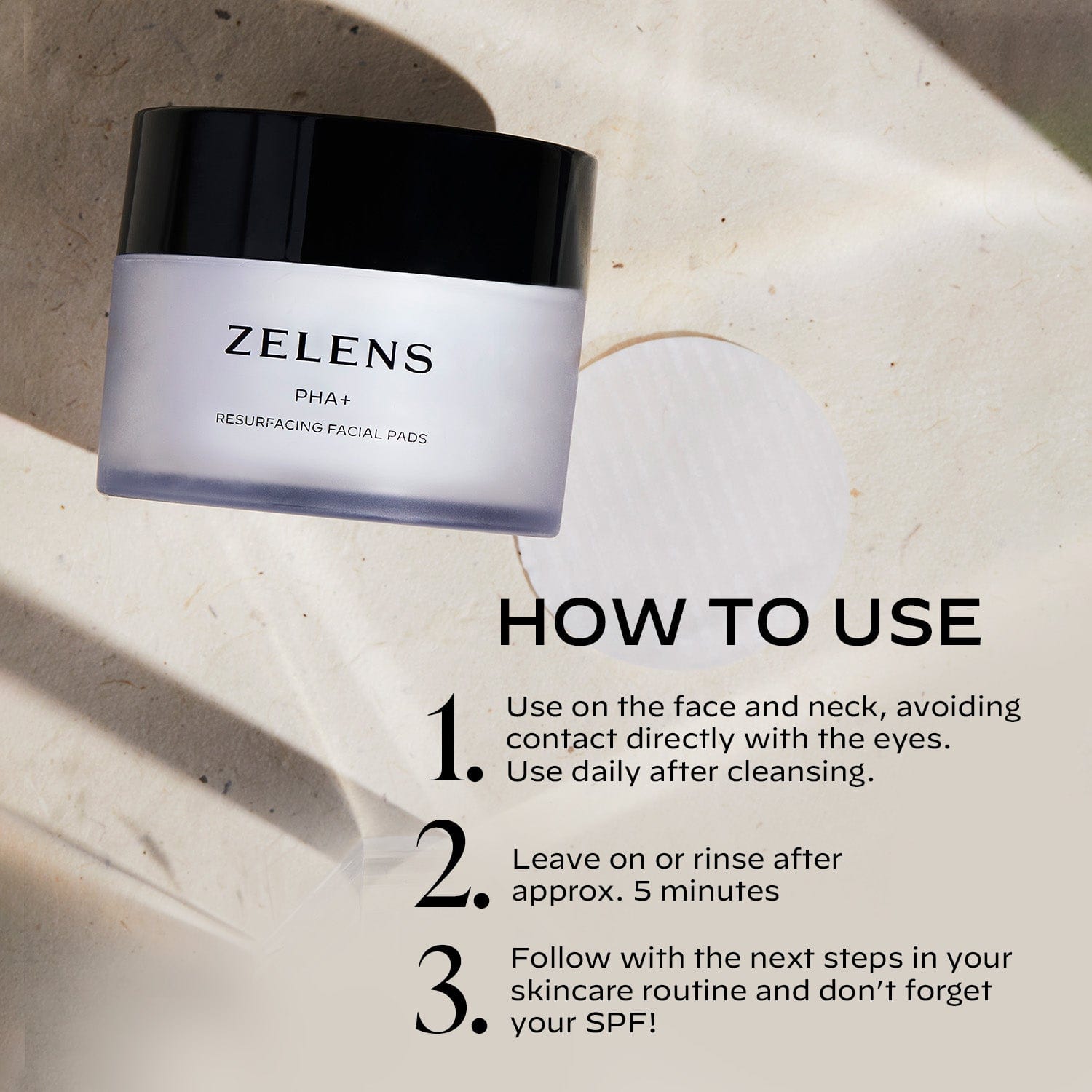 Zelens UK PHA+ Resurfacing Facial Pads