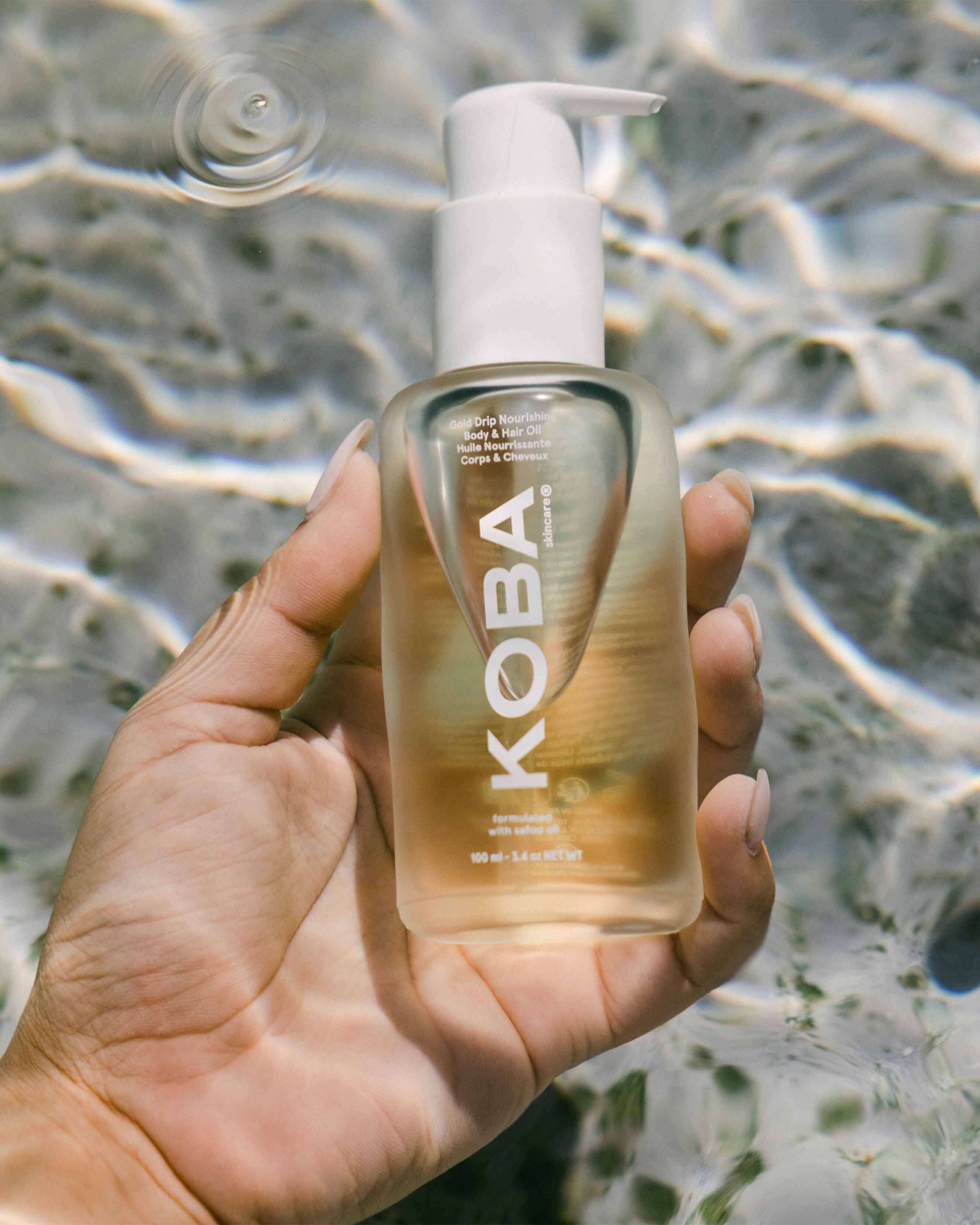 KOBA Skincare Gold Drip Nourishing Body & Hair Oil