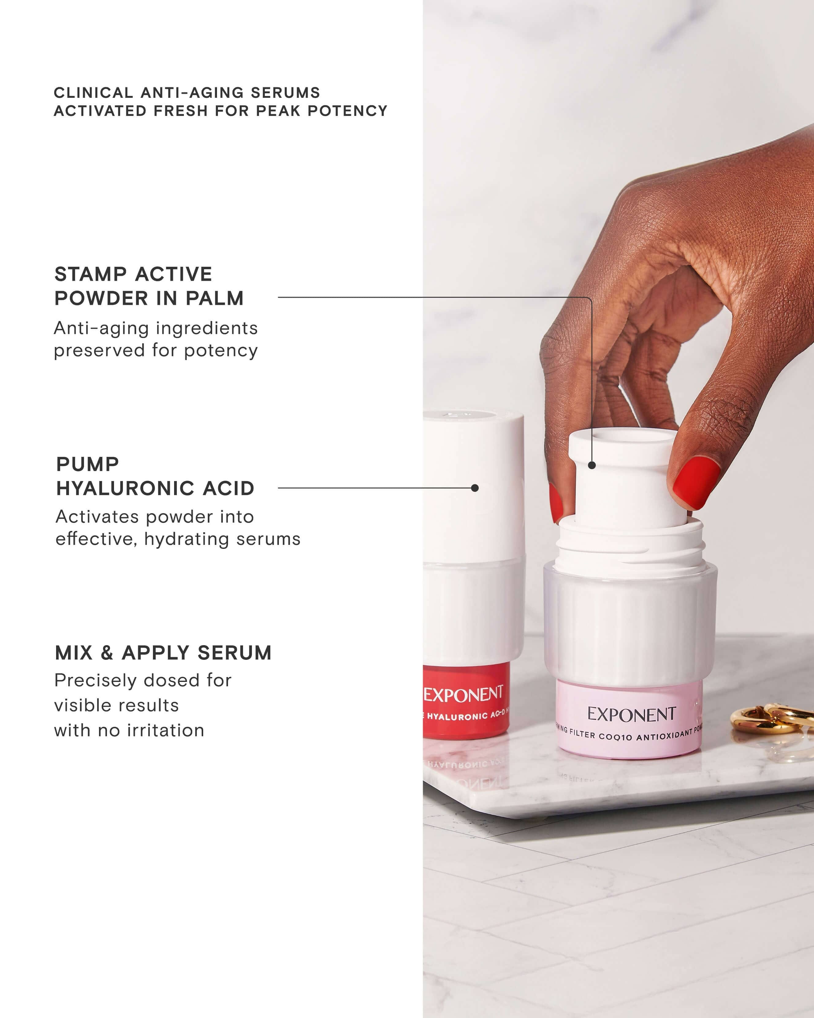 Exponent Beauty Firming Filter CoQ10 Antioxidant Powder Refill