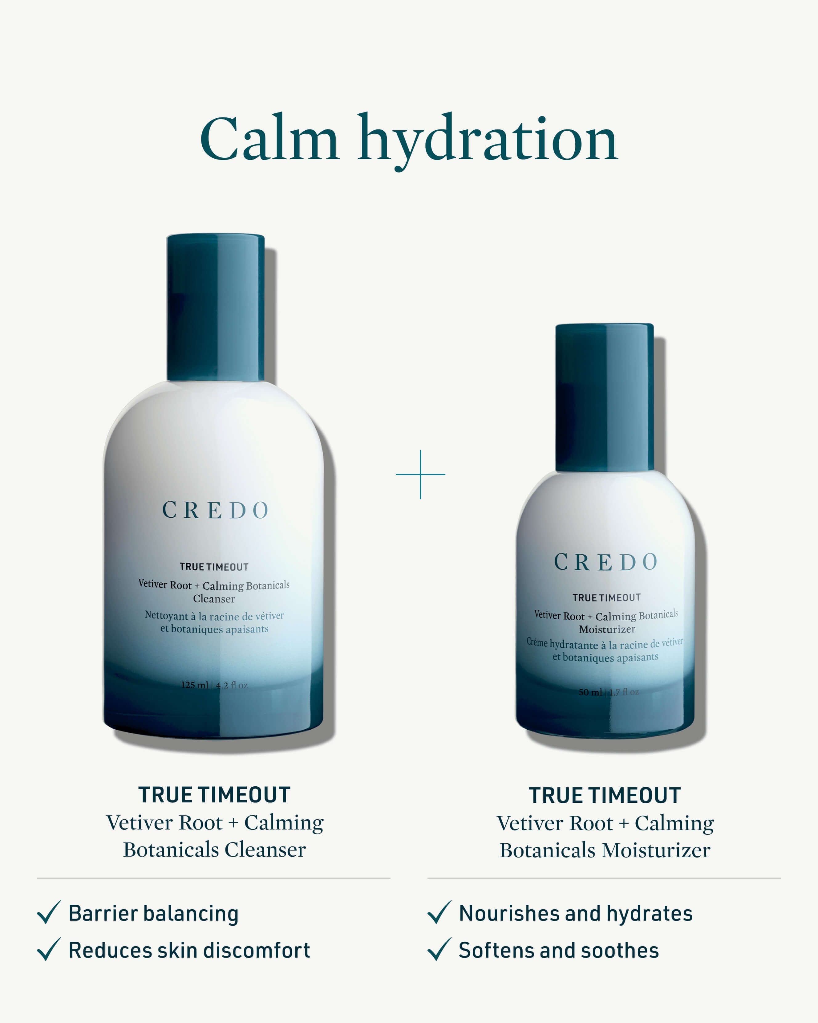 Credo Skincare Calm Hydration Set