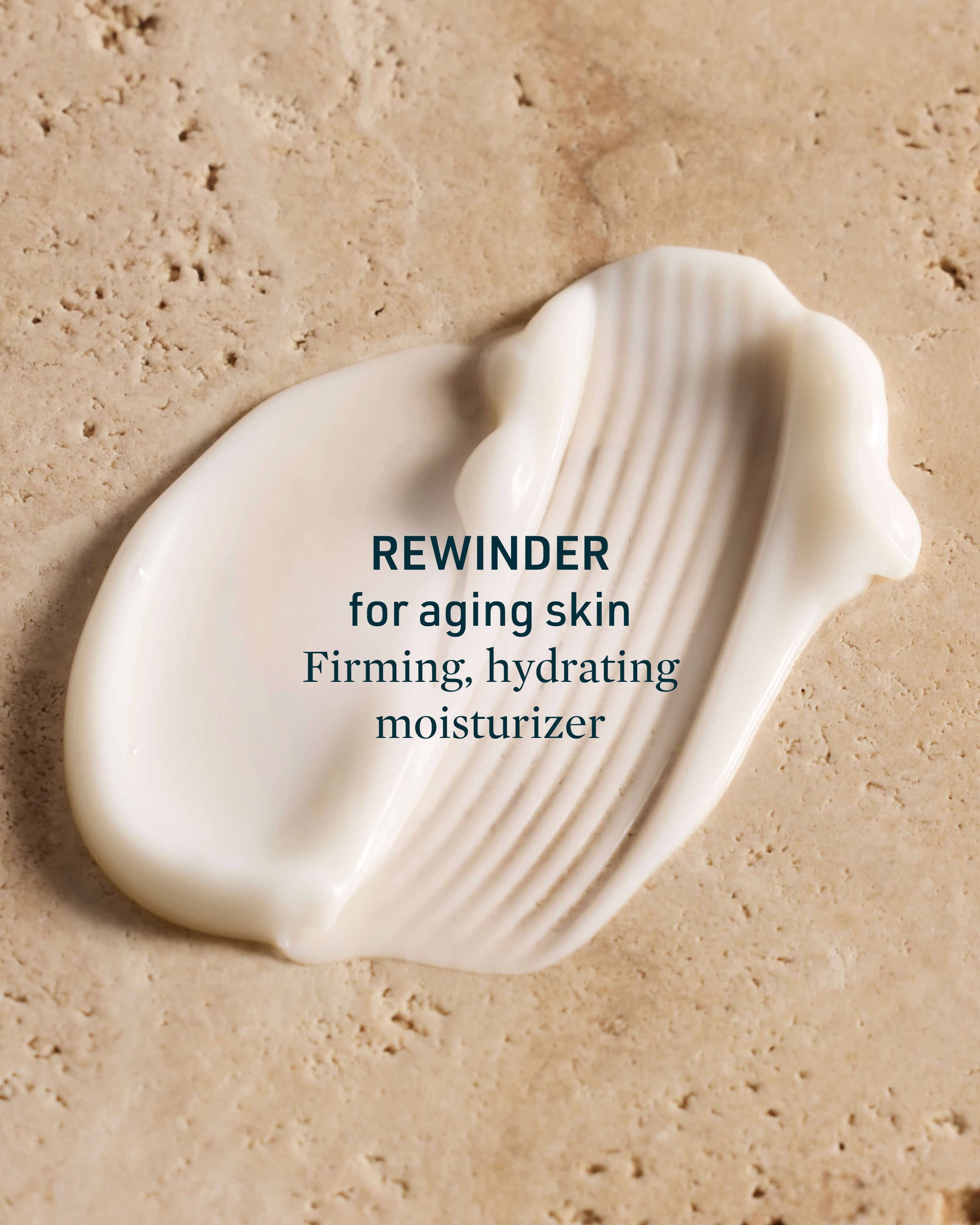 Credo Skincare Rewinder Vetiver Root + Bakuchiol Moisturizer for Aging Skin