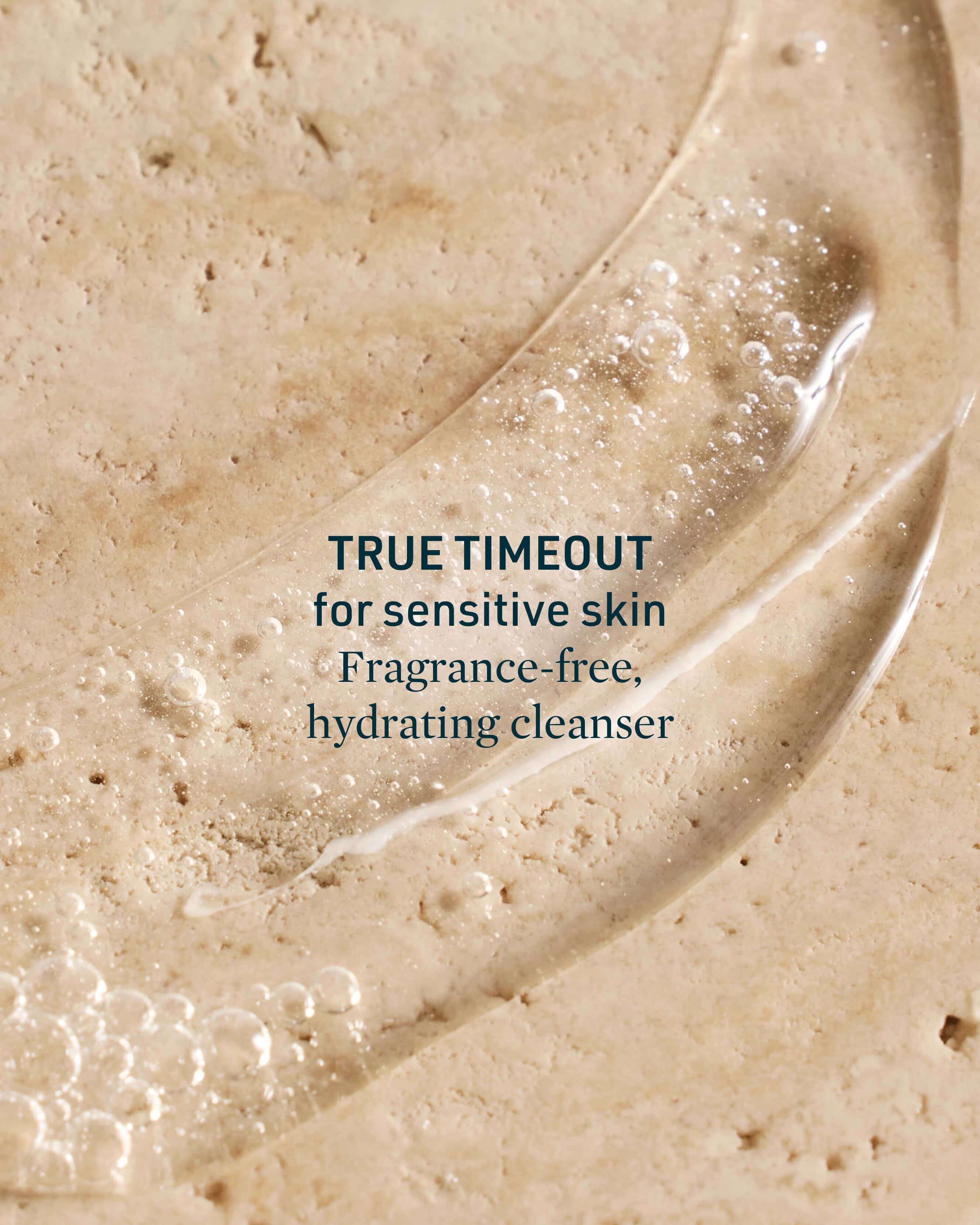 Credo Skincare True Timeout Vetiver Root + Calming Botanicals Cleanser for Sensitive Skin
