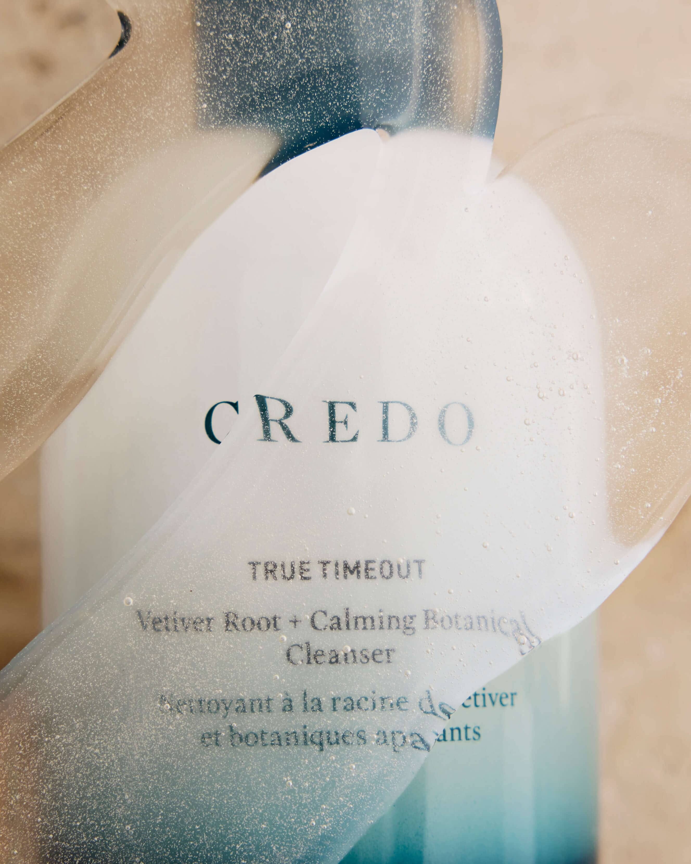 Credo Skincare True Timeout Vetiver Root + Calming Botanicals Cleanser for Sensitive Skin