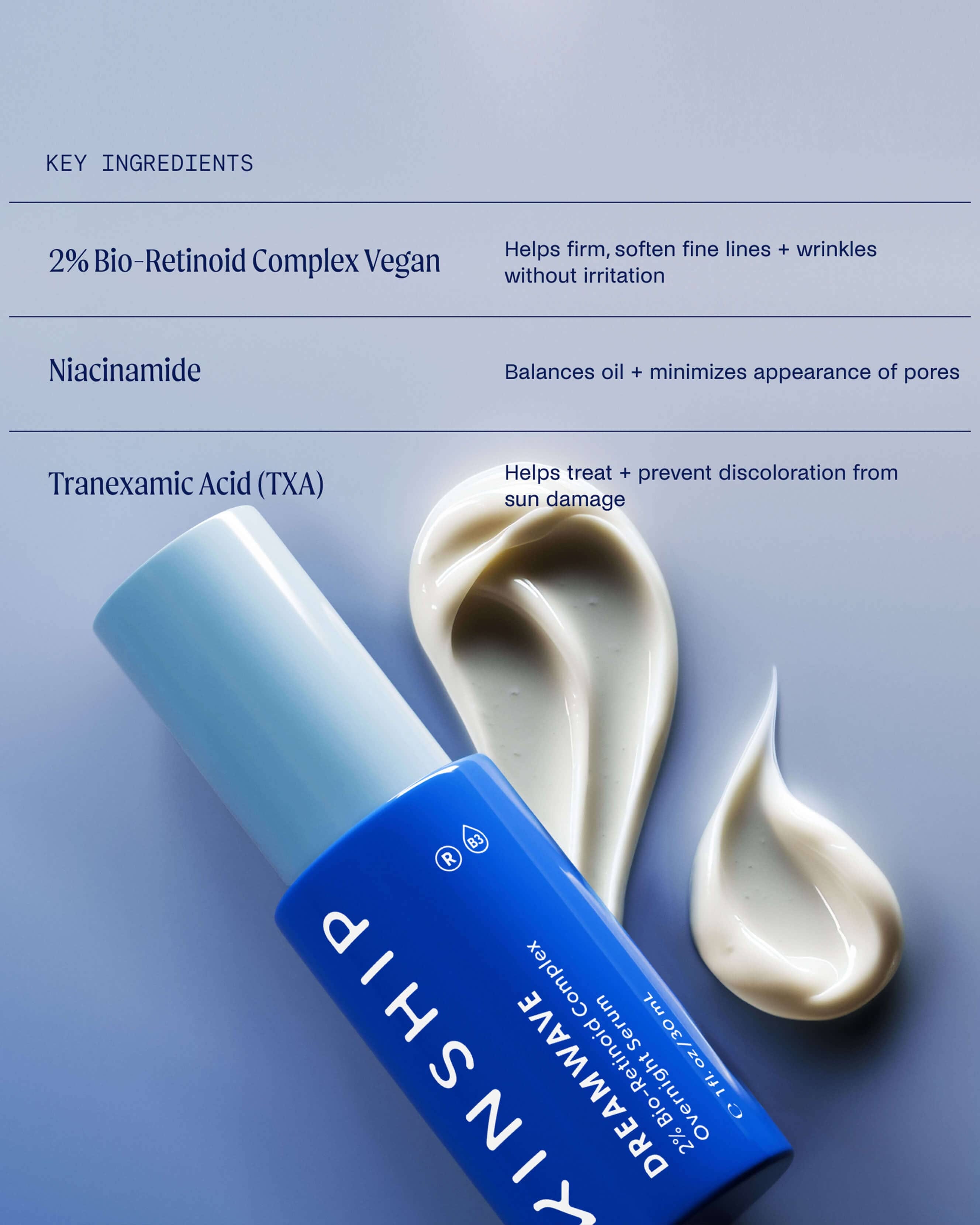 Kinship Dreamwave 2% Bio - Retinoid Complex Overnight Serum