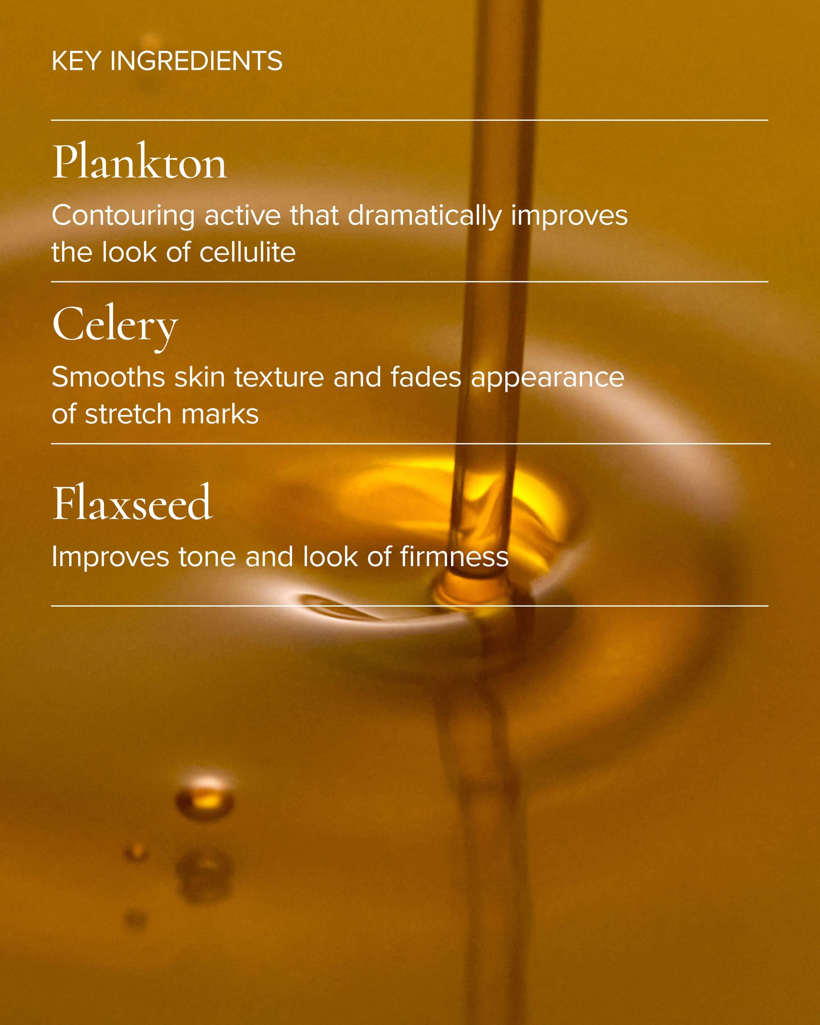 MARA Sea Sculpt Body Oil for Firmness & Cellulite with Algae + Moringa