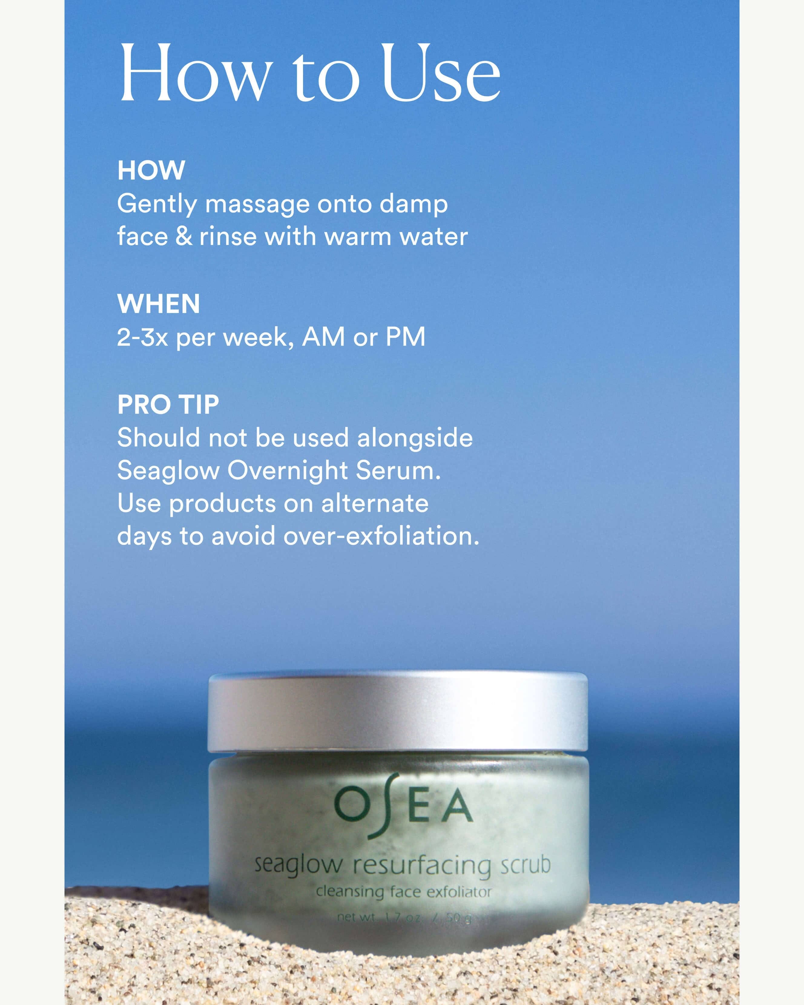 OSEA Seaglow Resurfacing Scrub