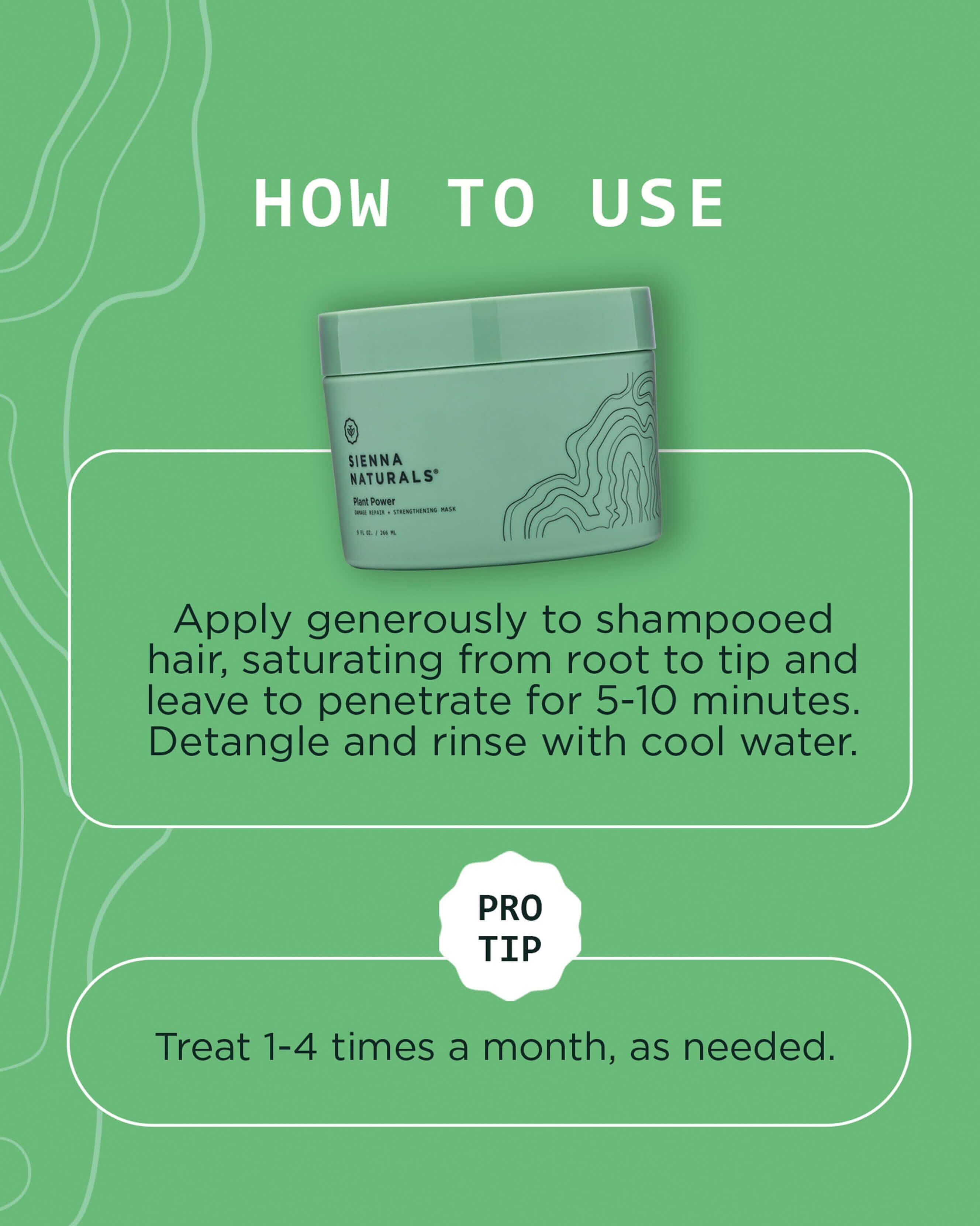 Sienna Naturals Plant Power Mask
