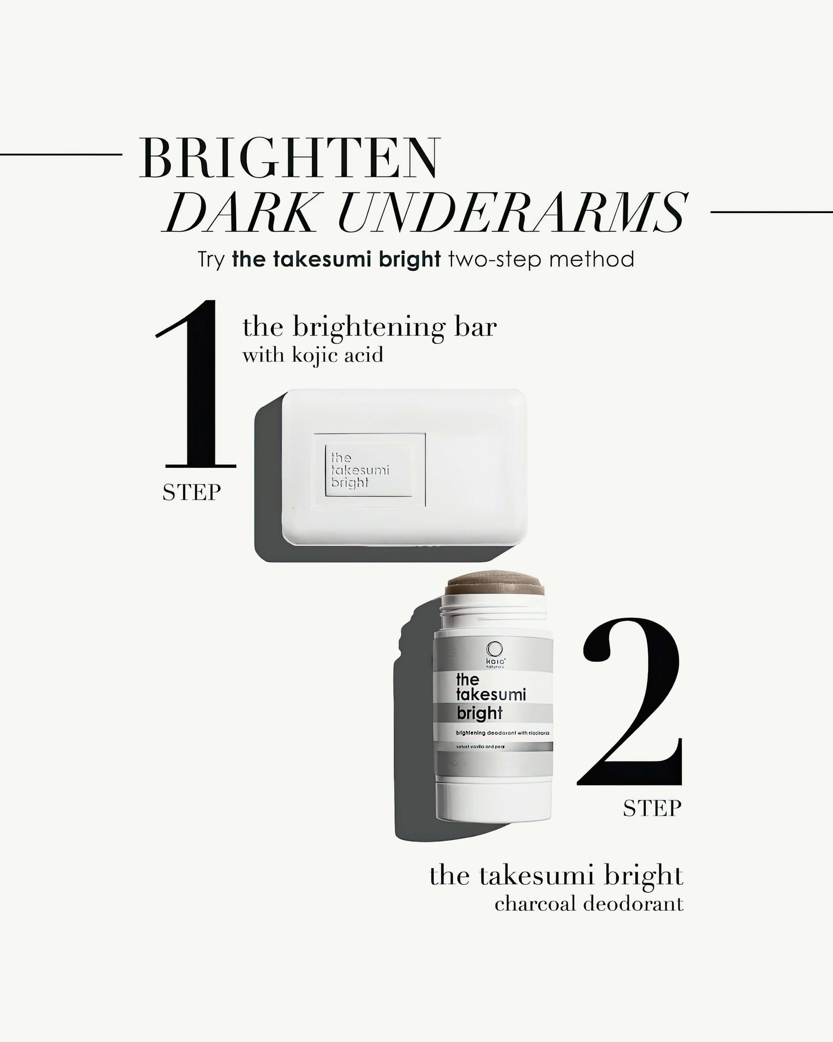 Kaia Naturals The Takesumi Bright Starter Kit