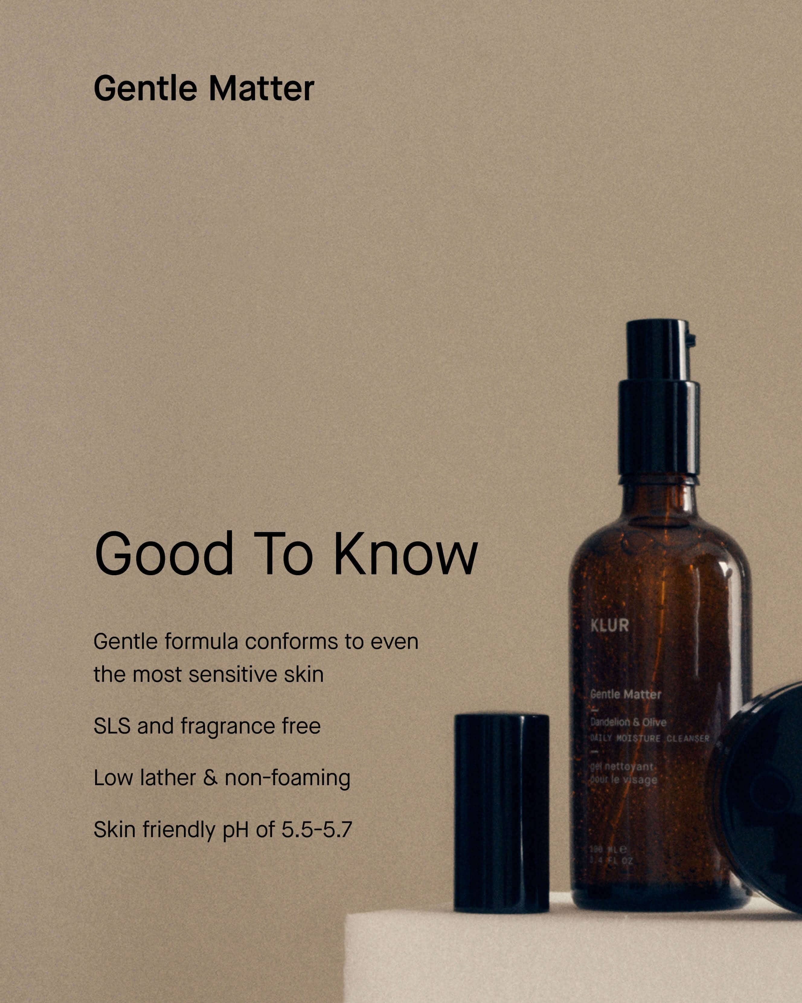 Klur Gentle Matter Cleanser