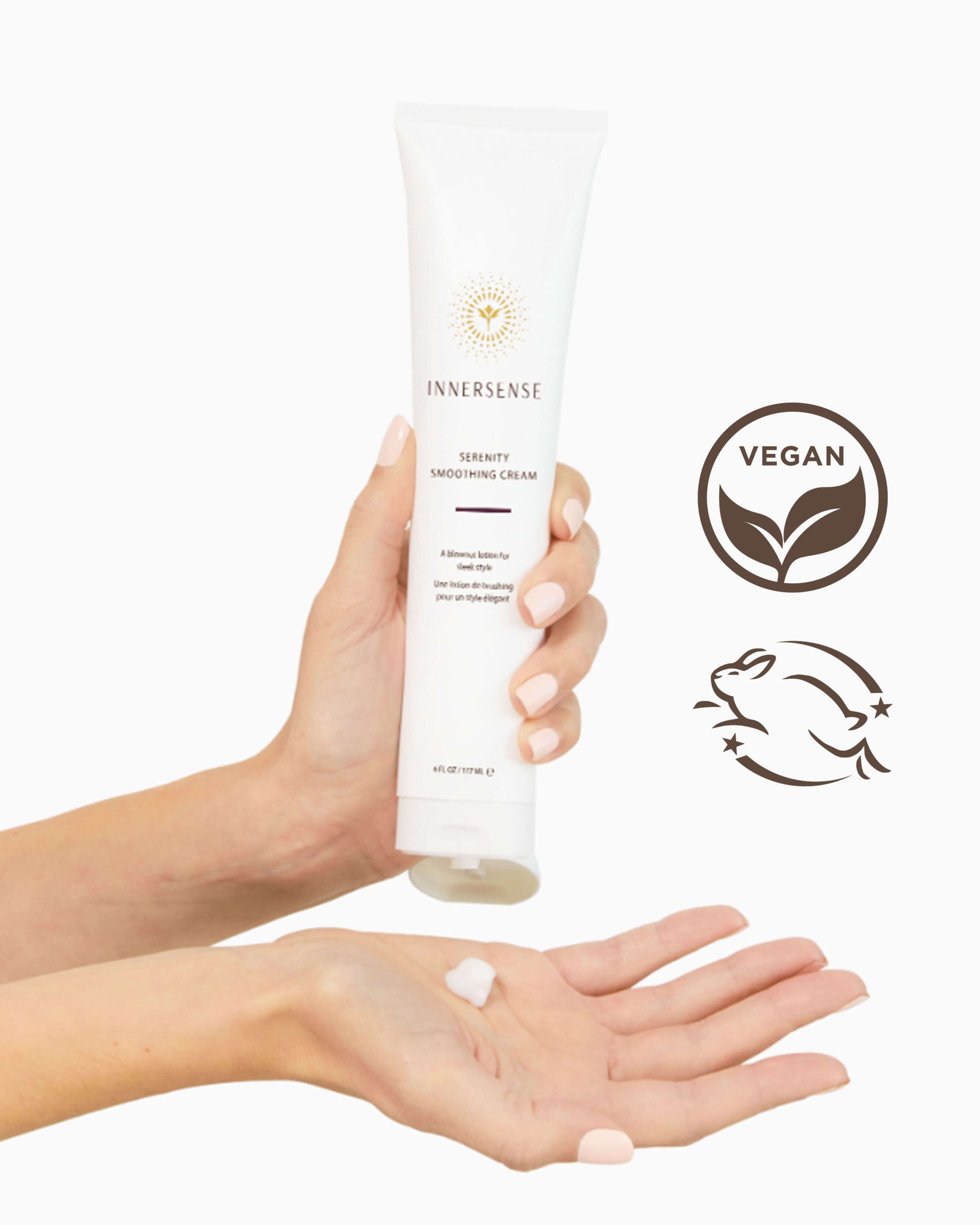 Innersense Organic Beauty Serenity Smoothing Cream Blowout Lotion