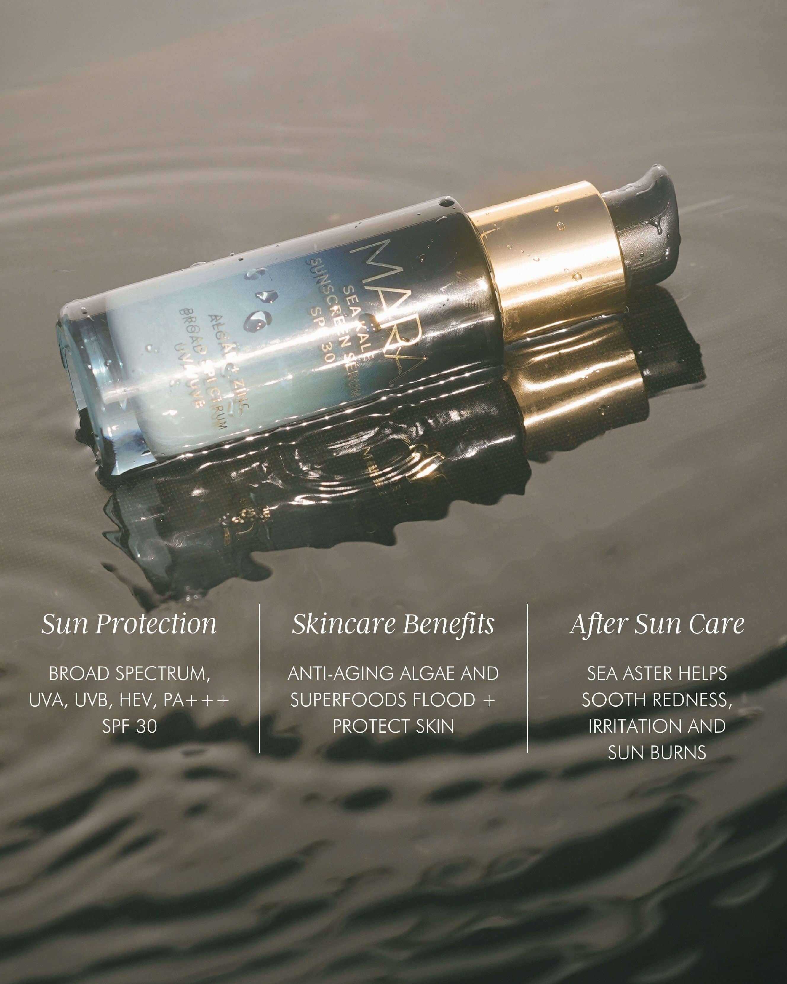 MARA Mineral Sunscreen Serum SPF 30 PA+++ with Algae + Zinc