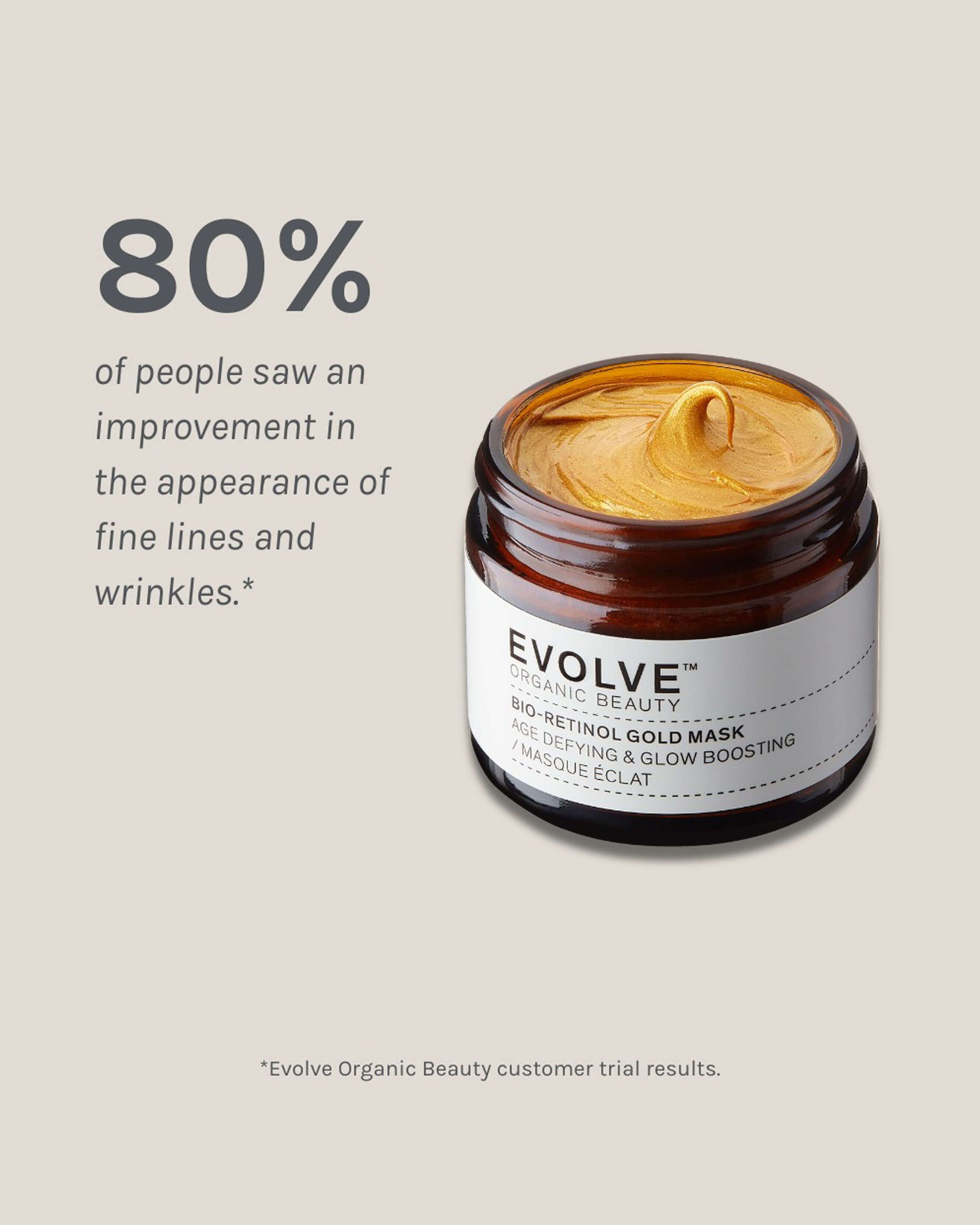 Evolve Organic Beauty Bio - Retinol Gold Mask