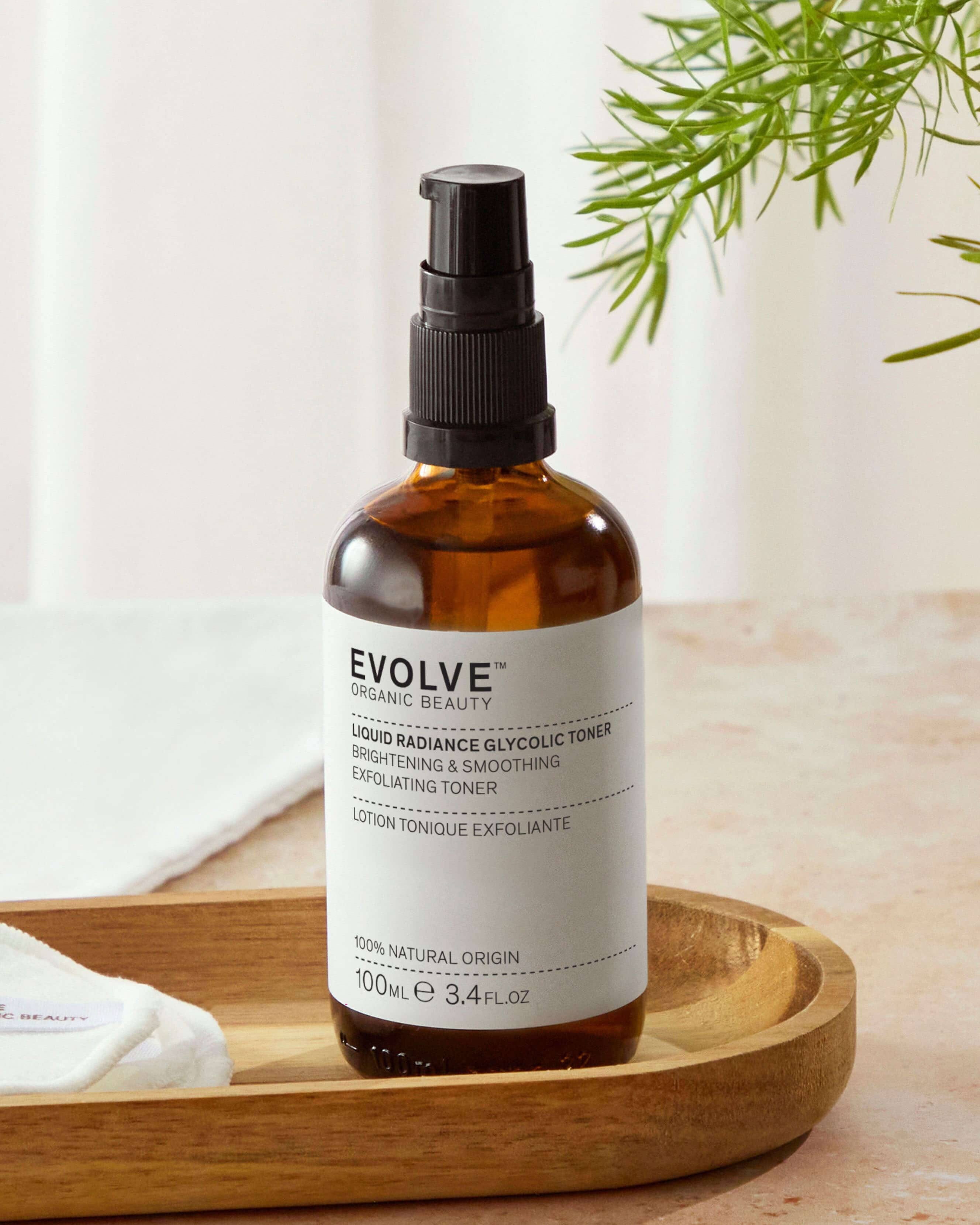 Evolve Organic Beauty Liquid Radiance Glycolic Toner