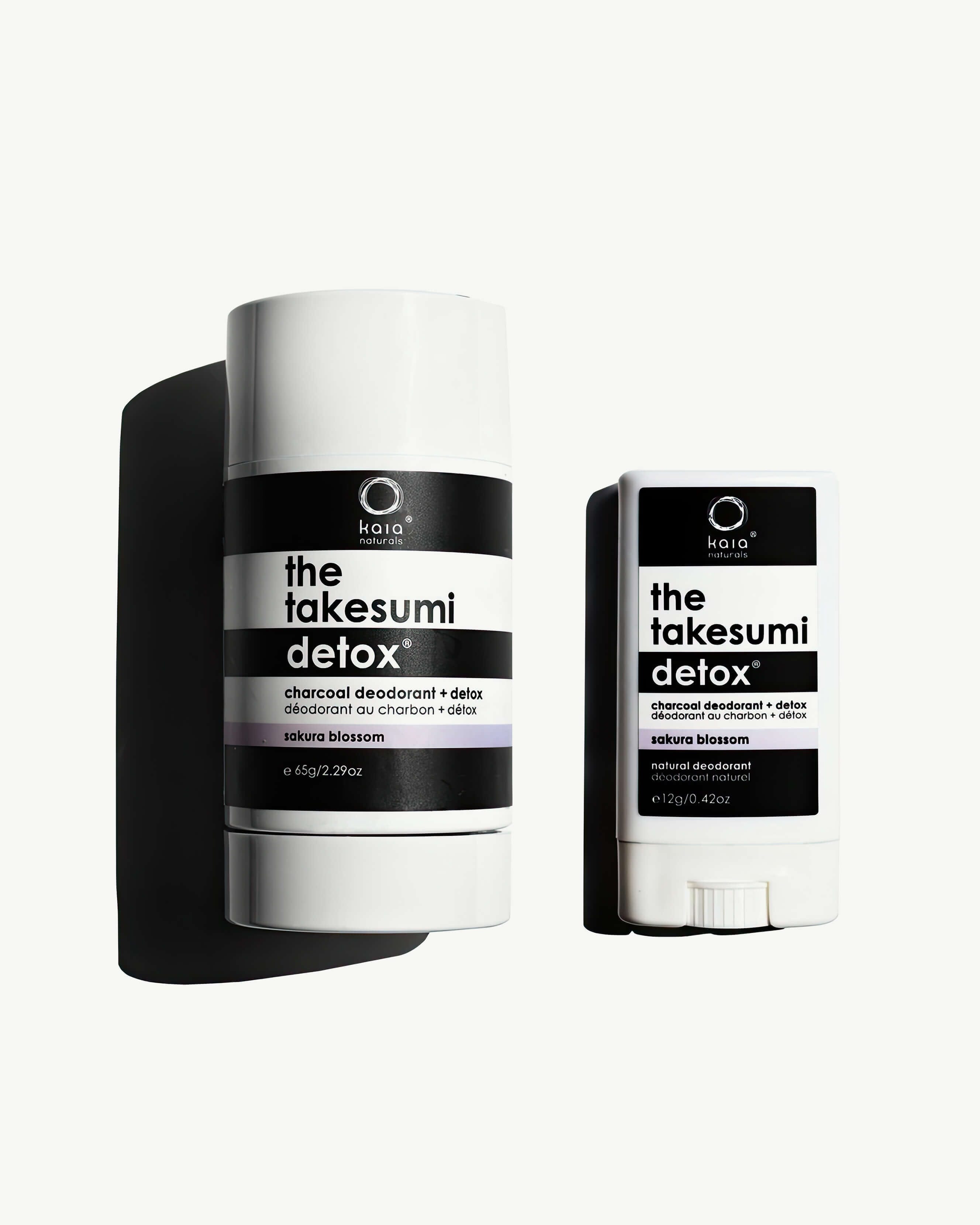 Kaia Naturals Charcoal Deodorant Sakura Blossom