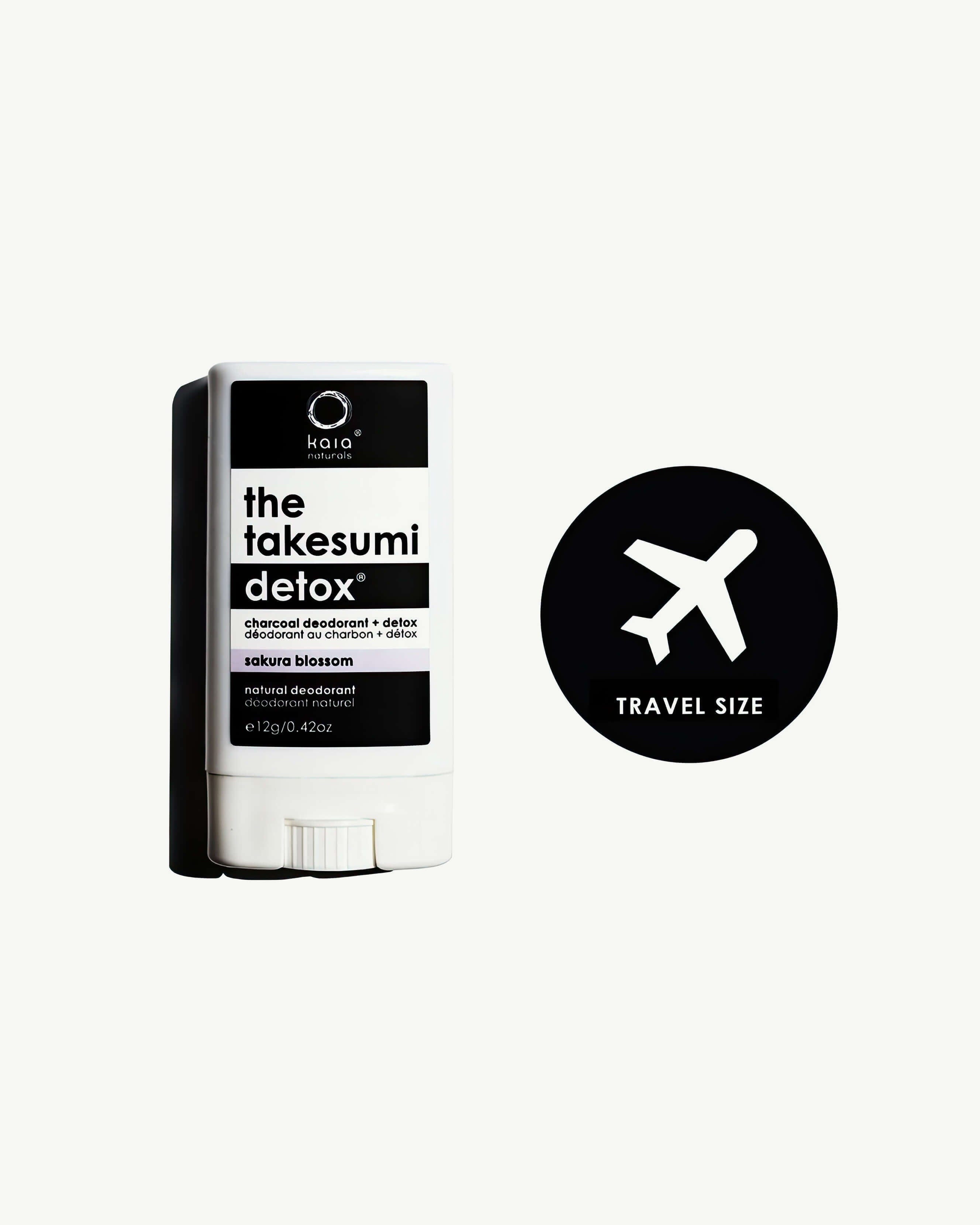 Kaia Naturals Charcoal Deodorant Sakura Blossom
