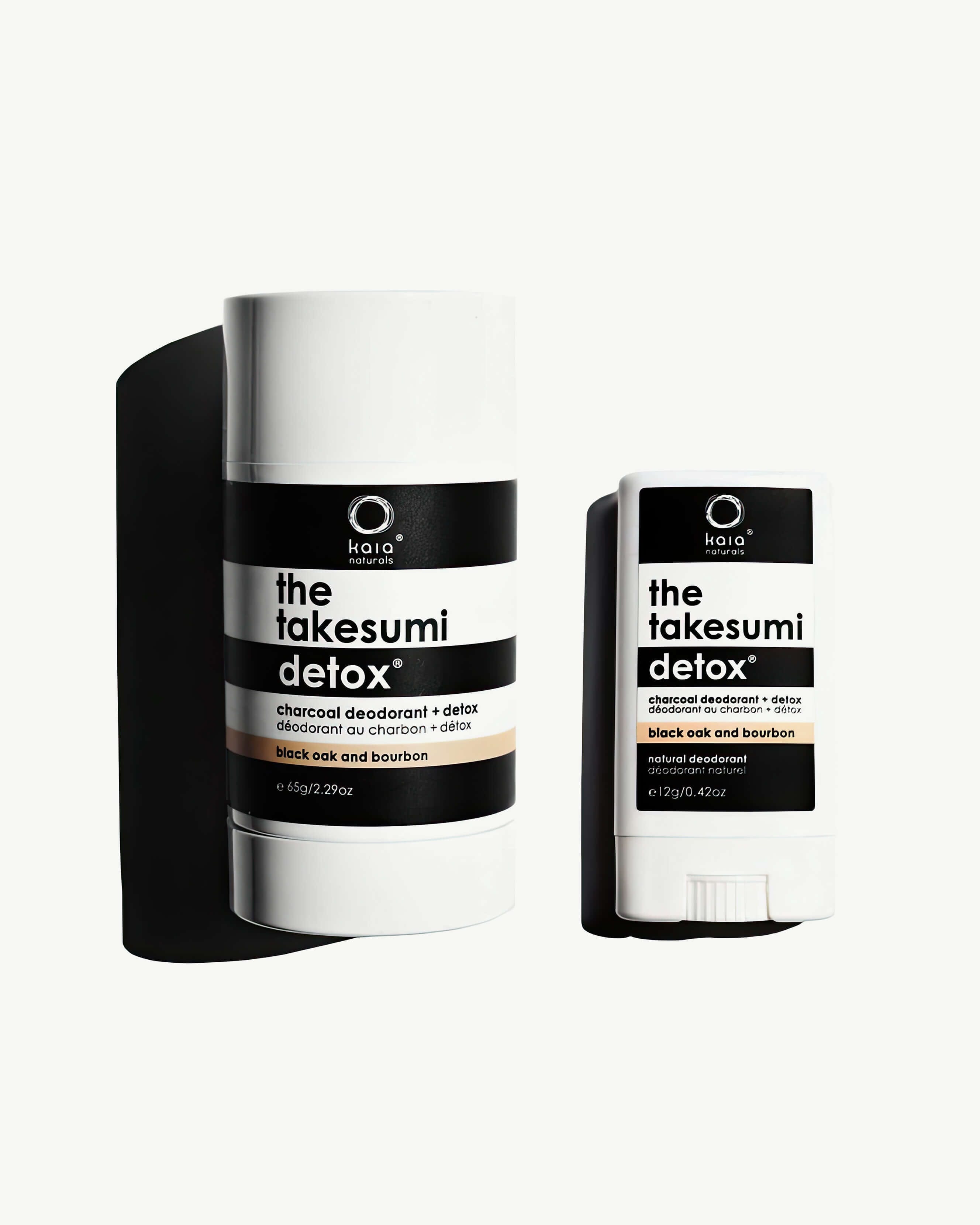 Kaia Naturals Charcoal Deodorant Black Oak & Bourbon