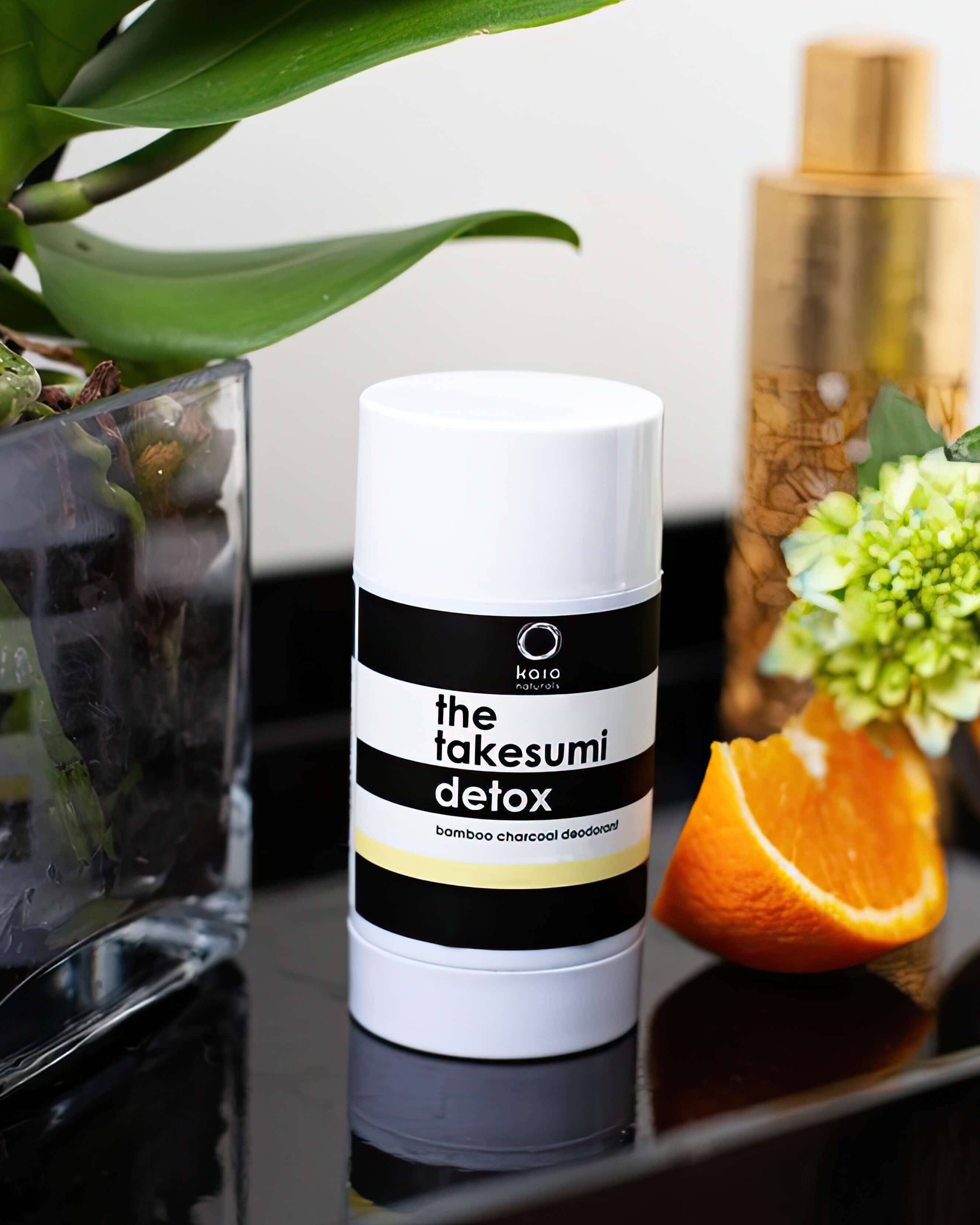 Kaia Naturals Charcoal Deodorant Mandarin Pomelo