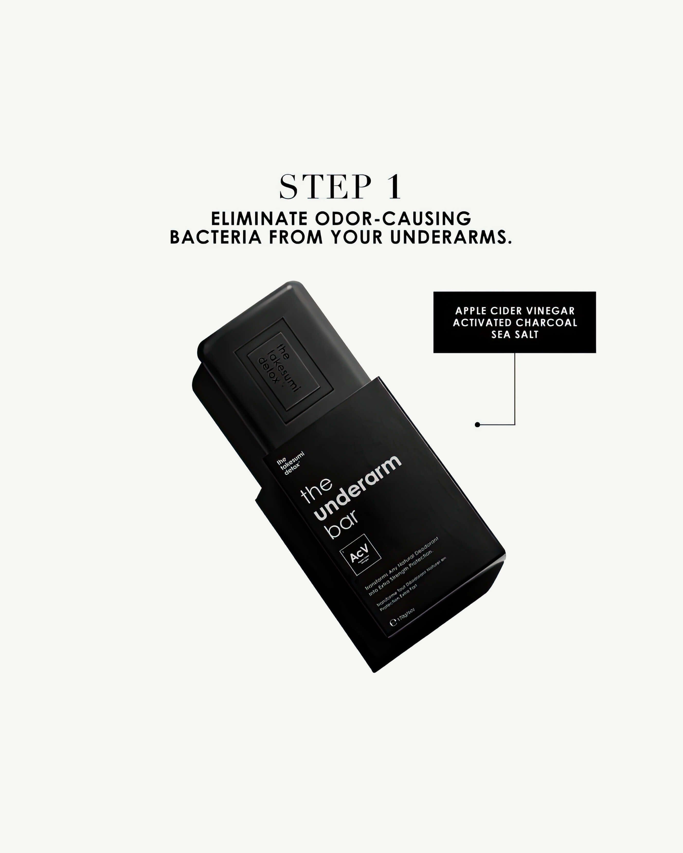 Kaia Naturals Charcoal Deodorant Mandarin Pomelo