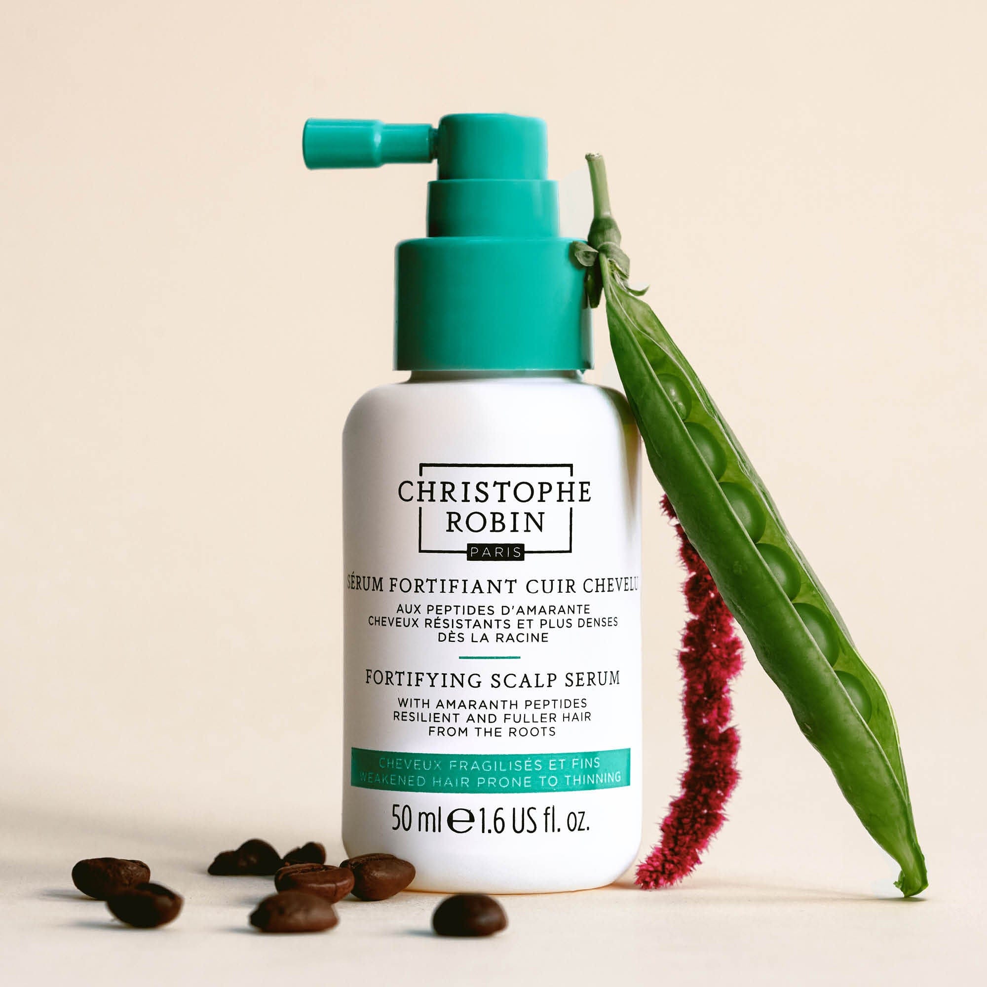 Christophe Robin Fortifying Scalp Serum with Amaranth Peptides