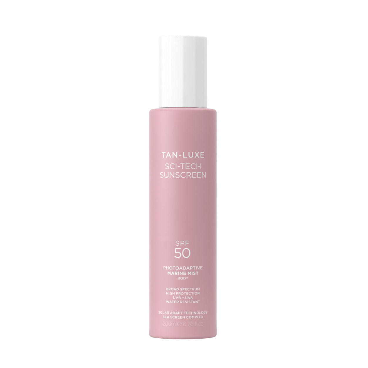 Tan-Luxe Sci - Tech Photoadaptive Marine Body Mist SPF 50