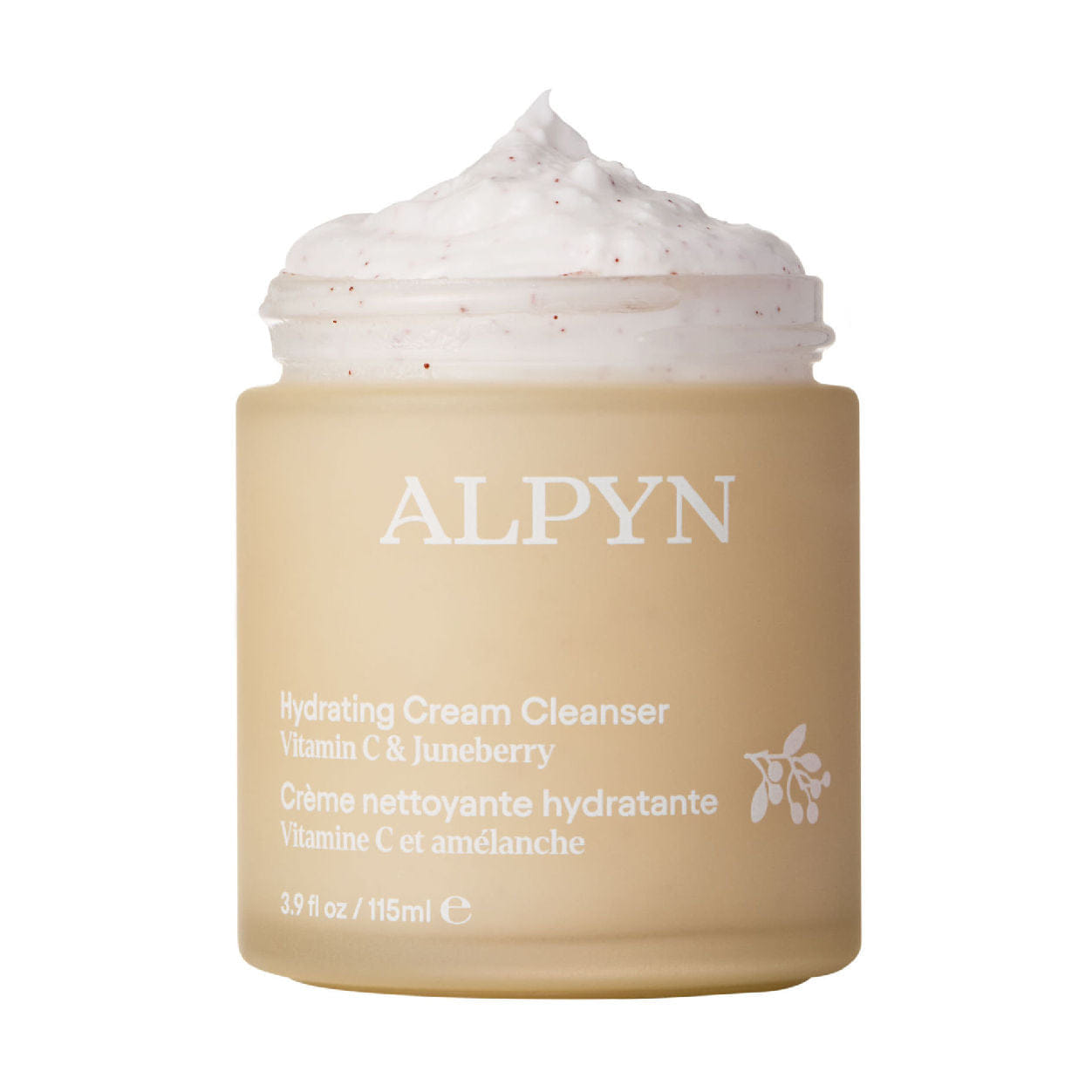 Alpyn Beauty Hydrating Cold Cream Cleanser with Vitamin C and Juneberry