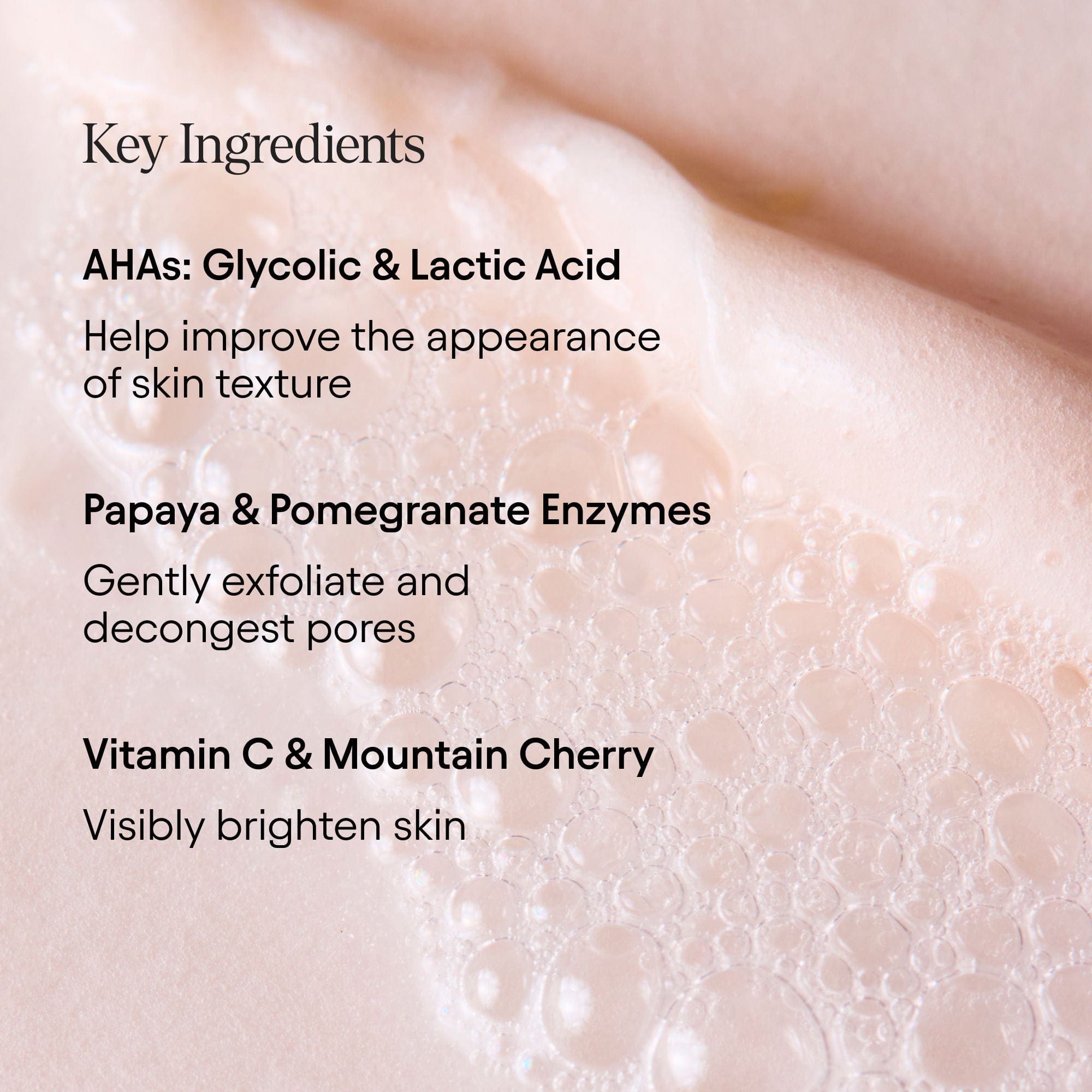 Alpyn Beauty AHA Brightening Bubbling Cleanser