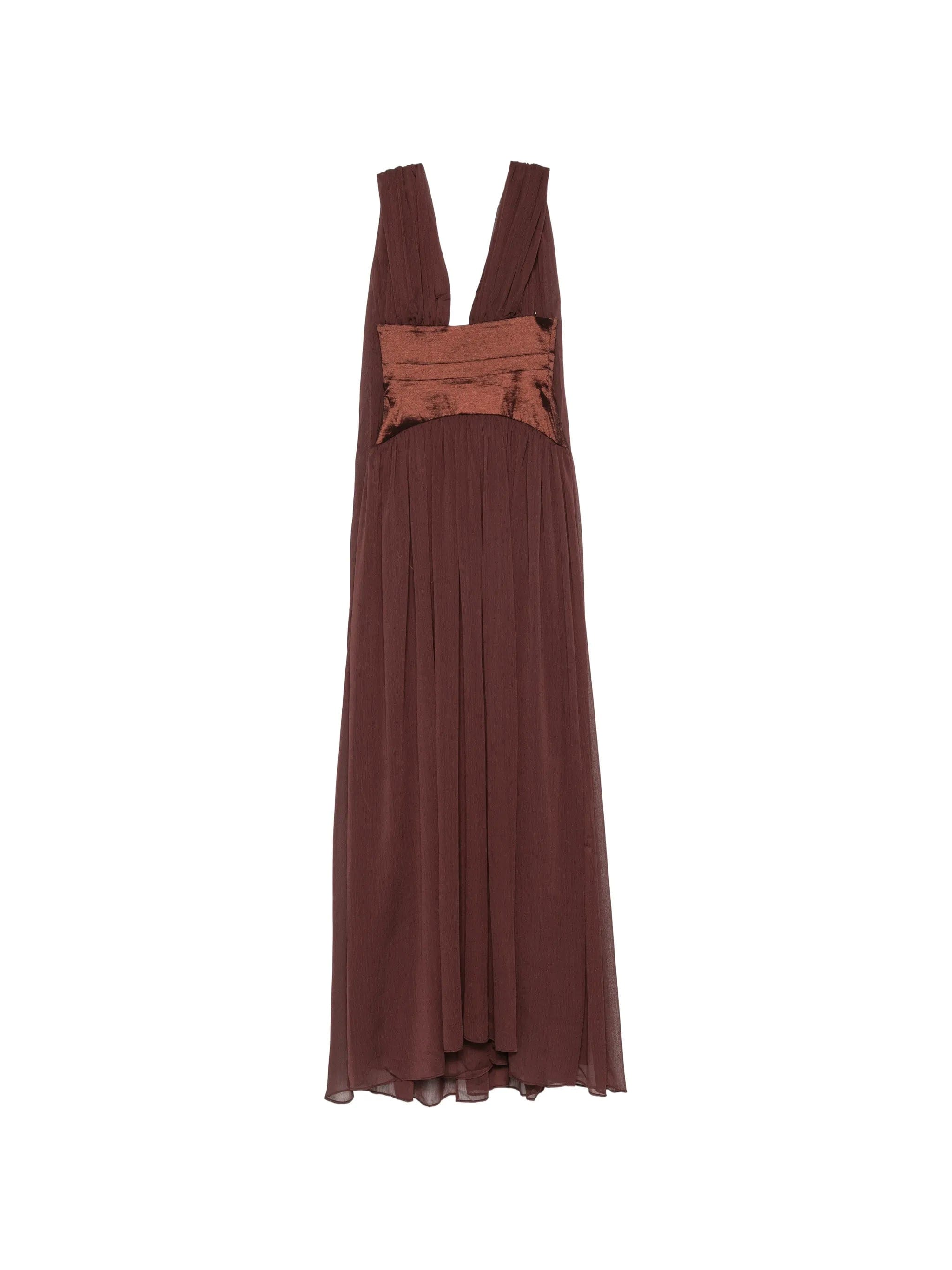 Arcina ORI Ramona draped - panel maxi dress