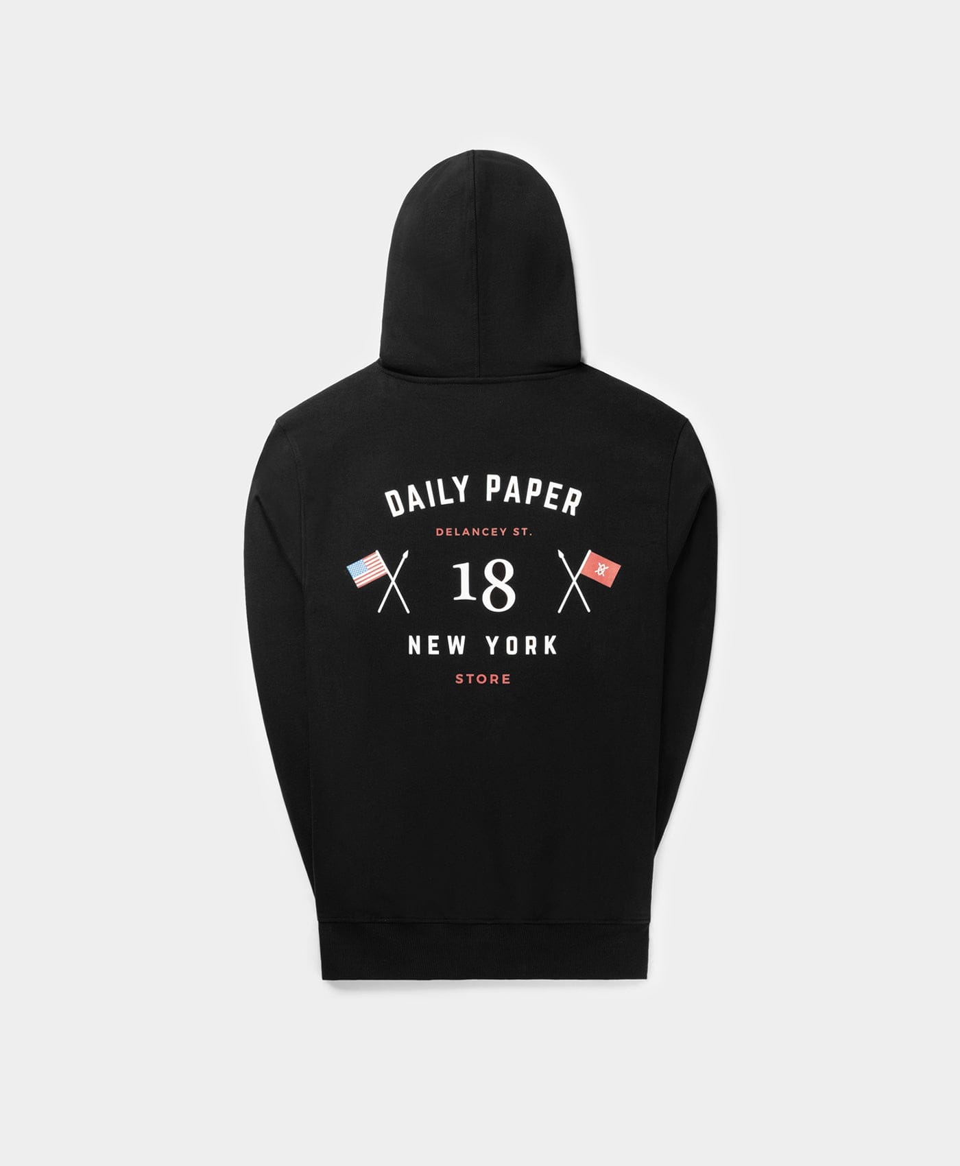 WHITE* Black White New York Flagship Store Hoody