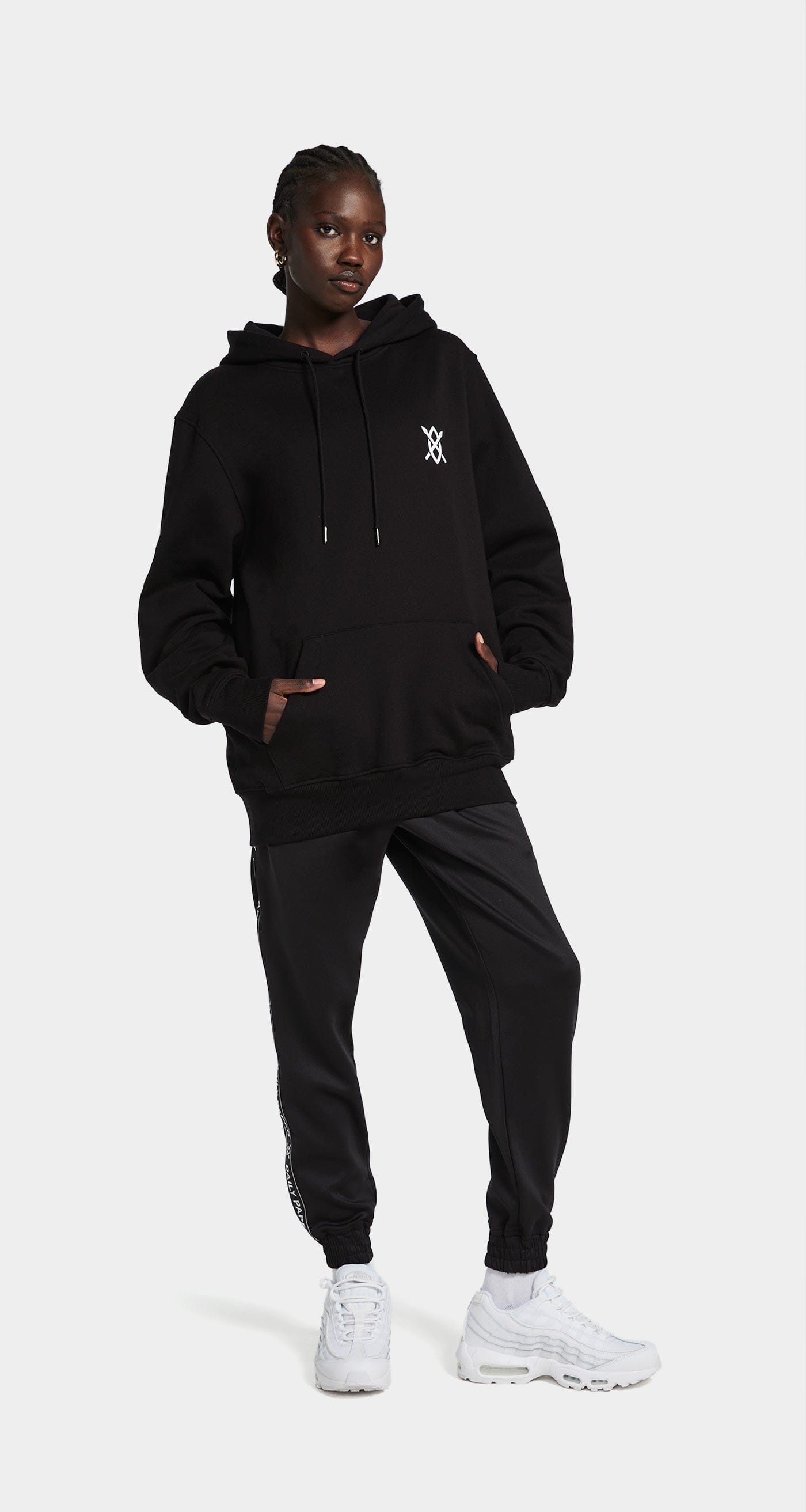 WHITE* Black White New York Flagship Store Hoody