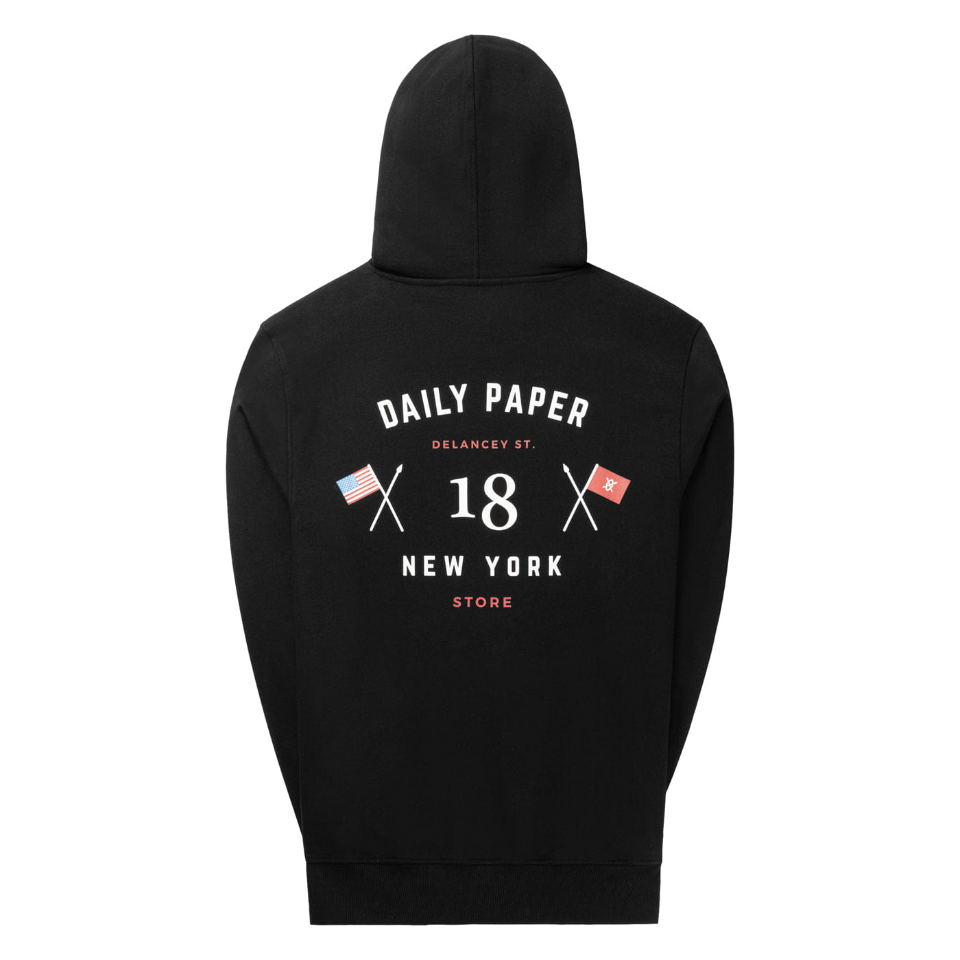 WHITE* Black White New York Flagship Store Hoody