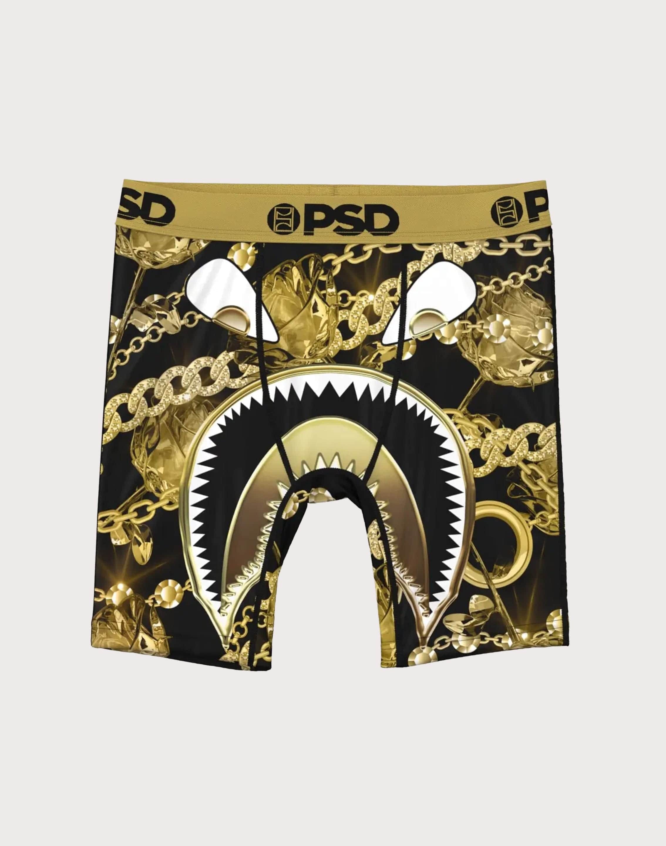 Psd Underwear Warface Metal Boxer Briefs 3 - Pack Grade - School