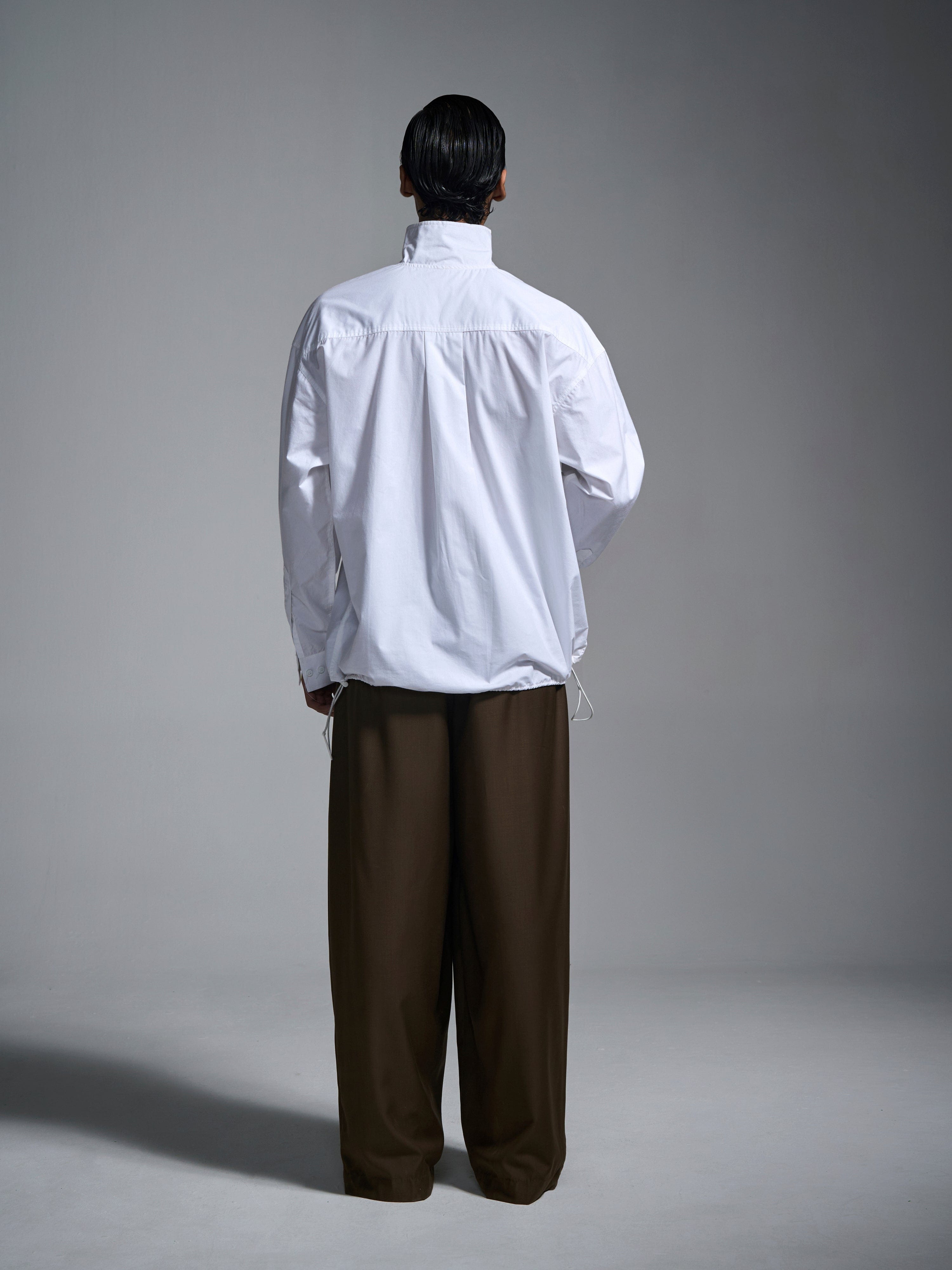 WHITE* Cotton pullover - White