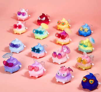 Taropudding EmmmKun Eye - Rolling Wiggle Wind - up BLIND BOX Figure by Choco Teddy