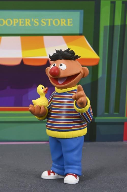 Toy Snowman Sesame Street Toony Classics Ernie Action Figure