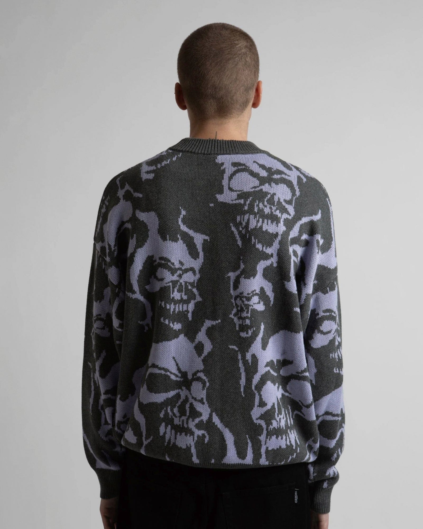 Wasted Paris Skull Sweater
